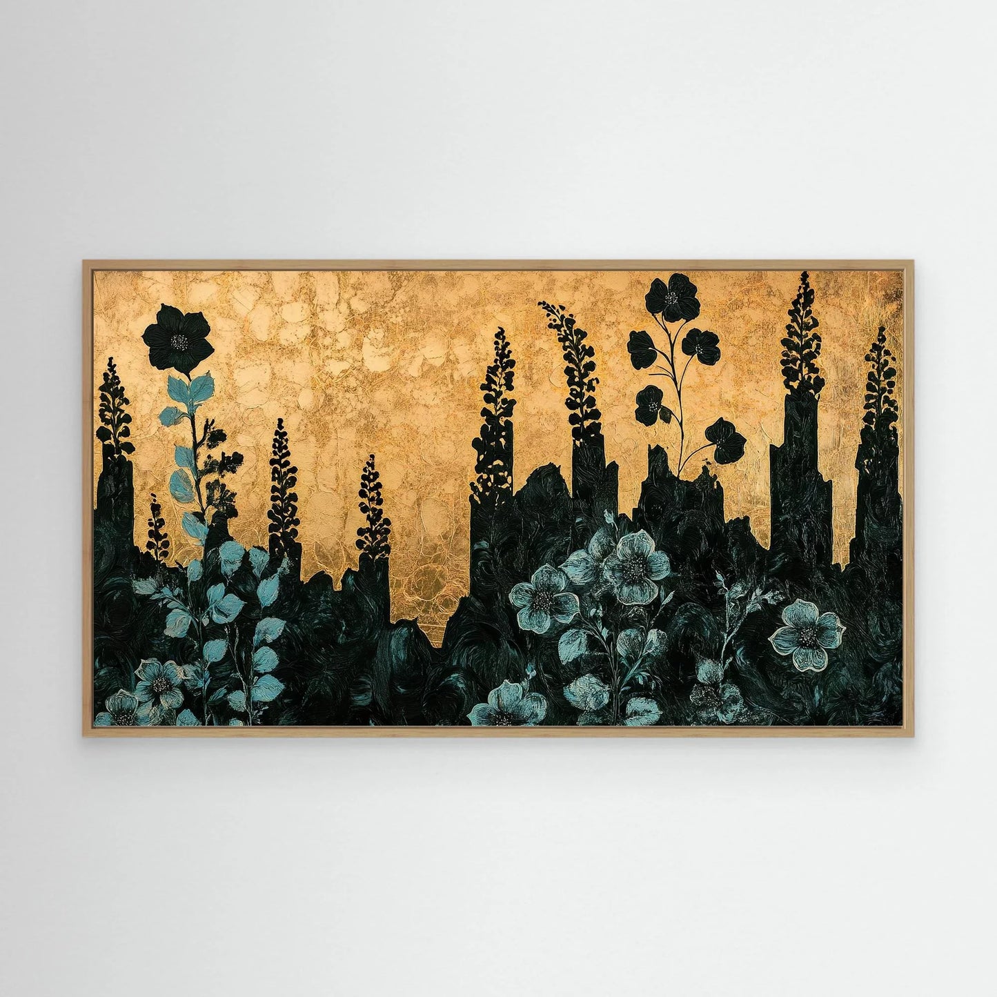 Golden Garden Canvas Print Robussi