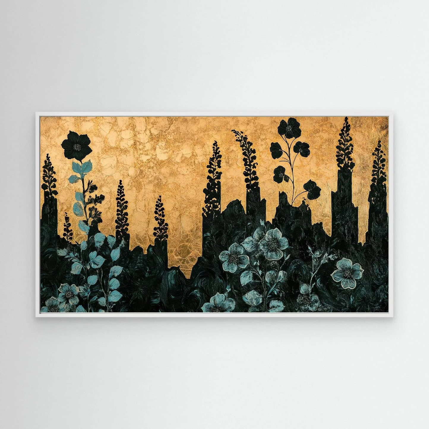 Golden Garden Canvas Print Robussi
