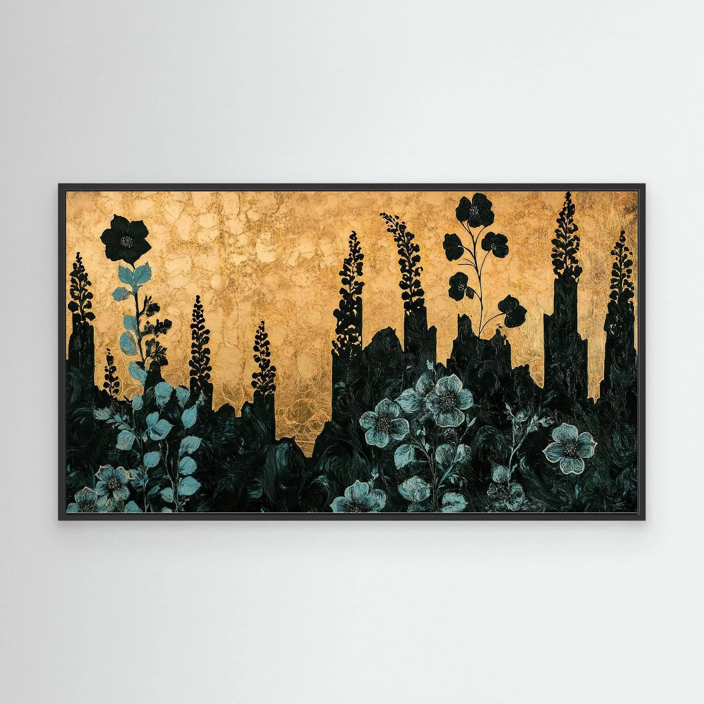 Golden Garden Canvas Print Robussi