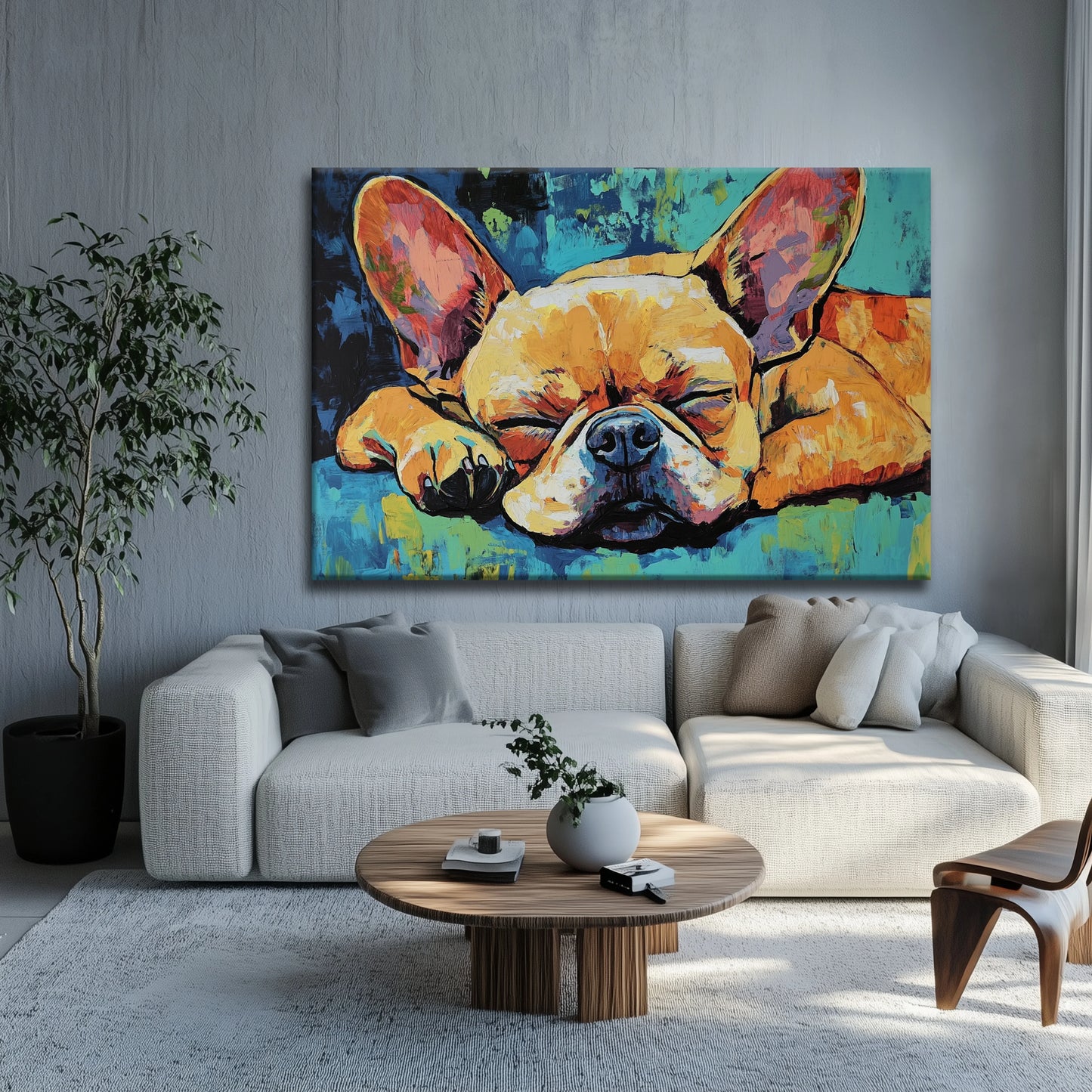 Good Boy Canvas Print Robussi