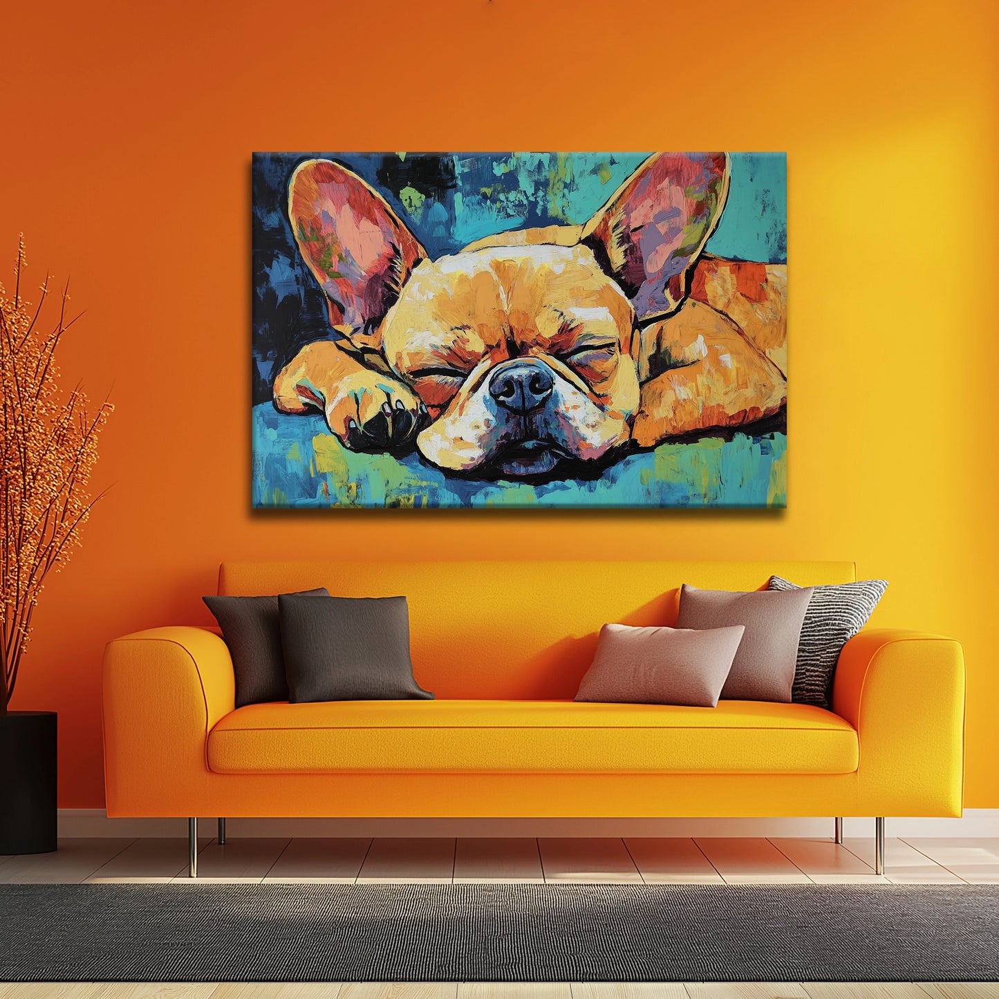 Good Boy Canvas Print Robussi