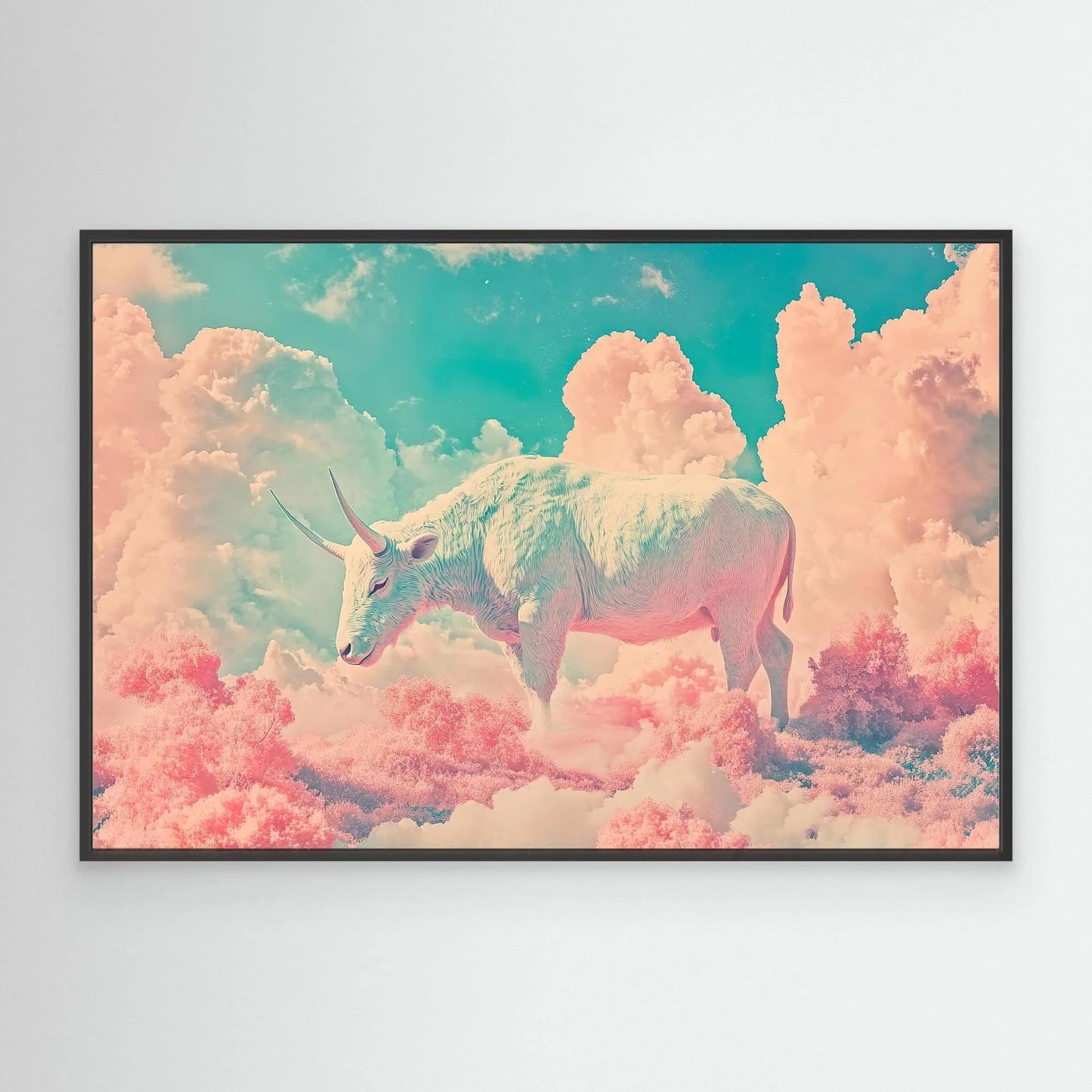 Grazing in the Clouds Canvas Print Robussi