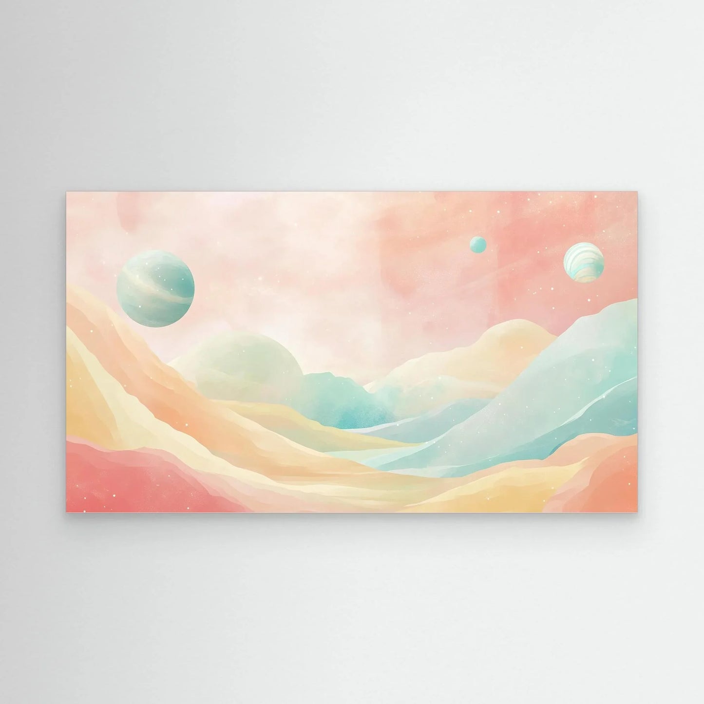 Happy Universe Canvas Print Robussi
