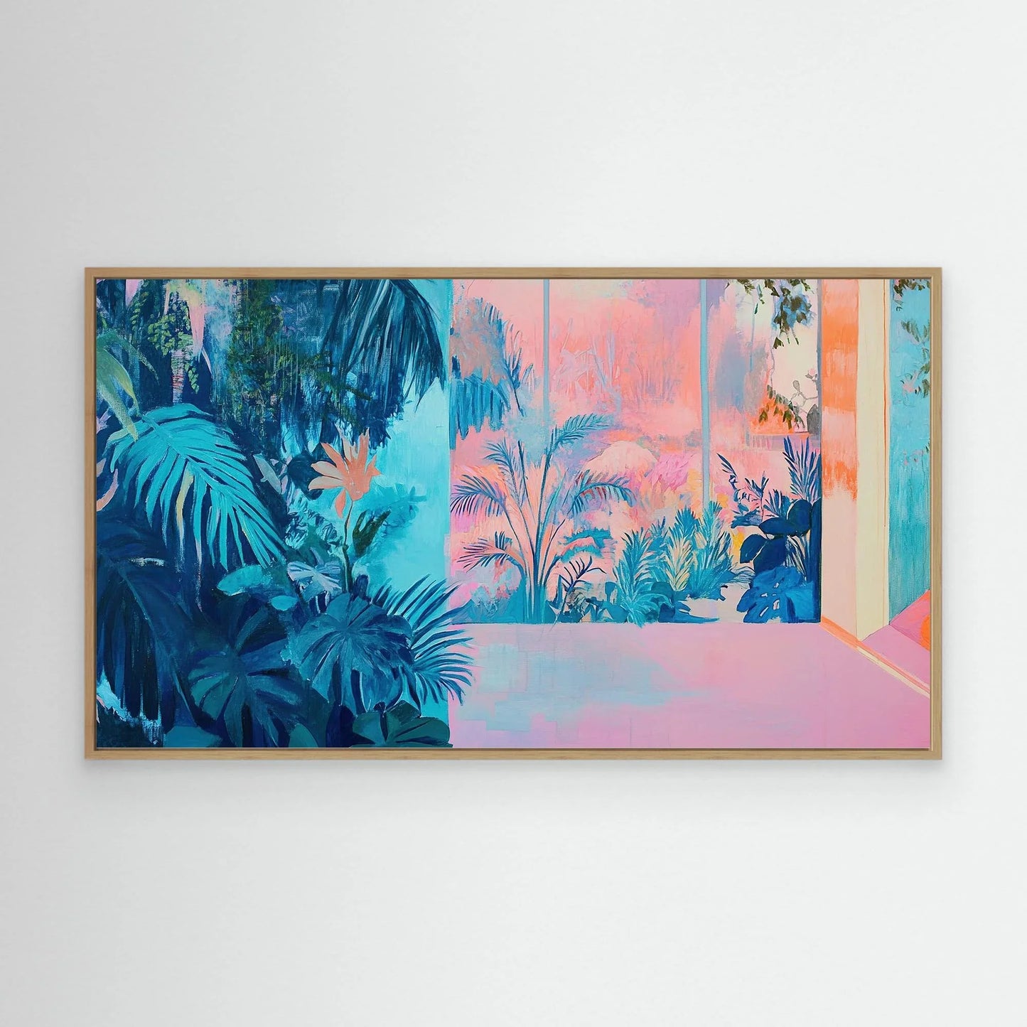Hidden Garden Canvas Print Robussi