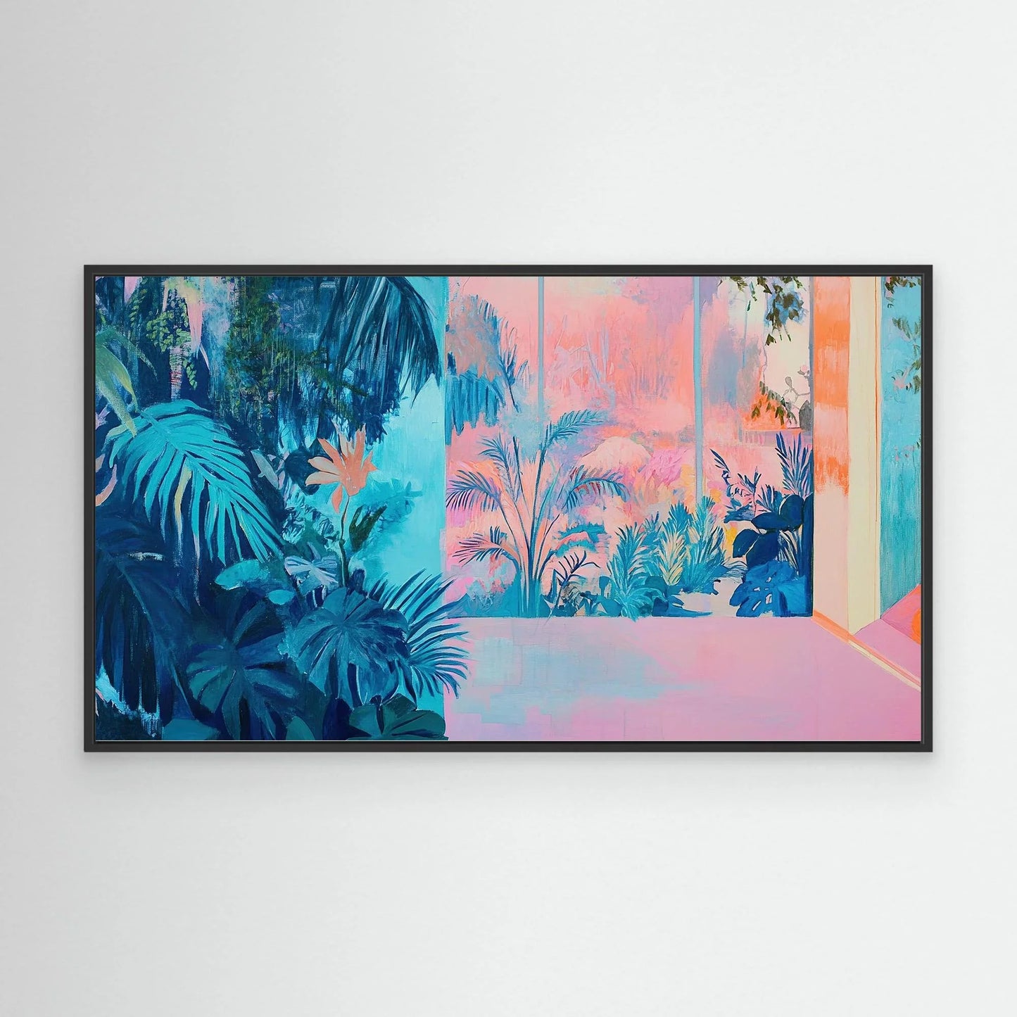Hidden Garden Canvas Print Robussi