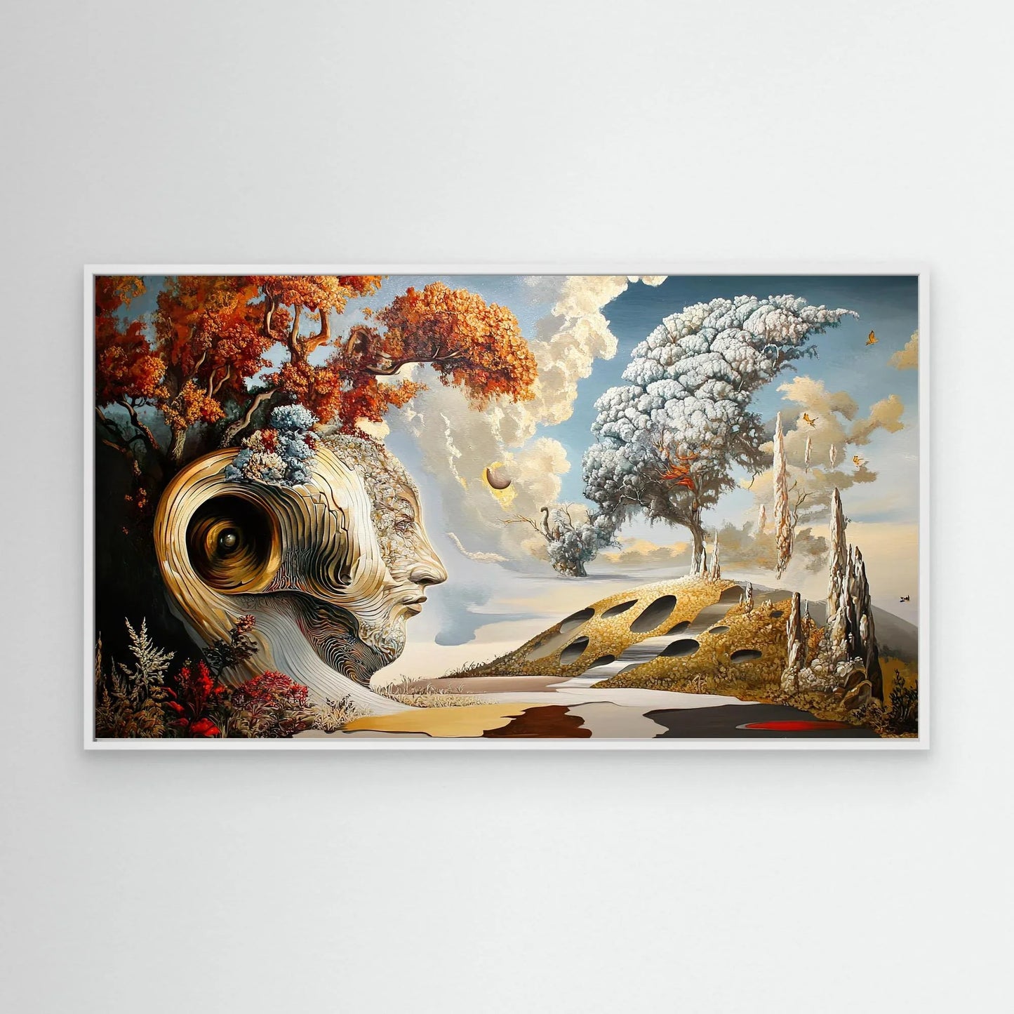 Hill of Gods Canvas Print Robussi