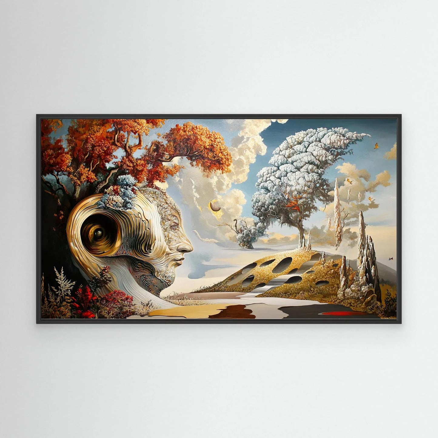 Hill of Gods Canvas Print Robussi