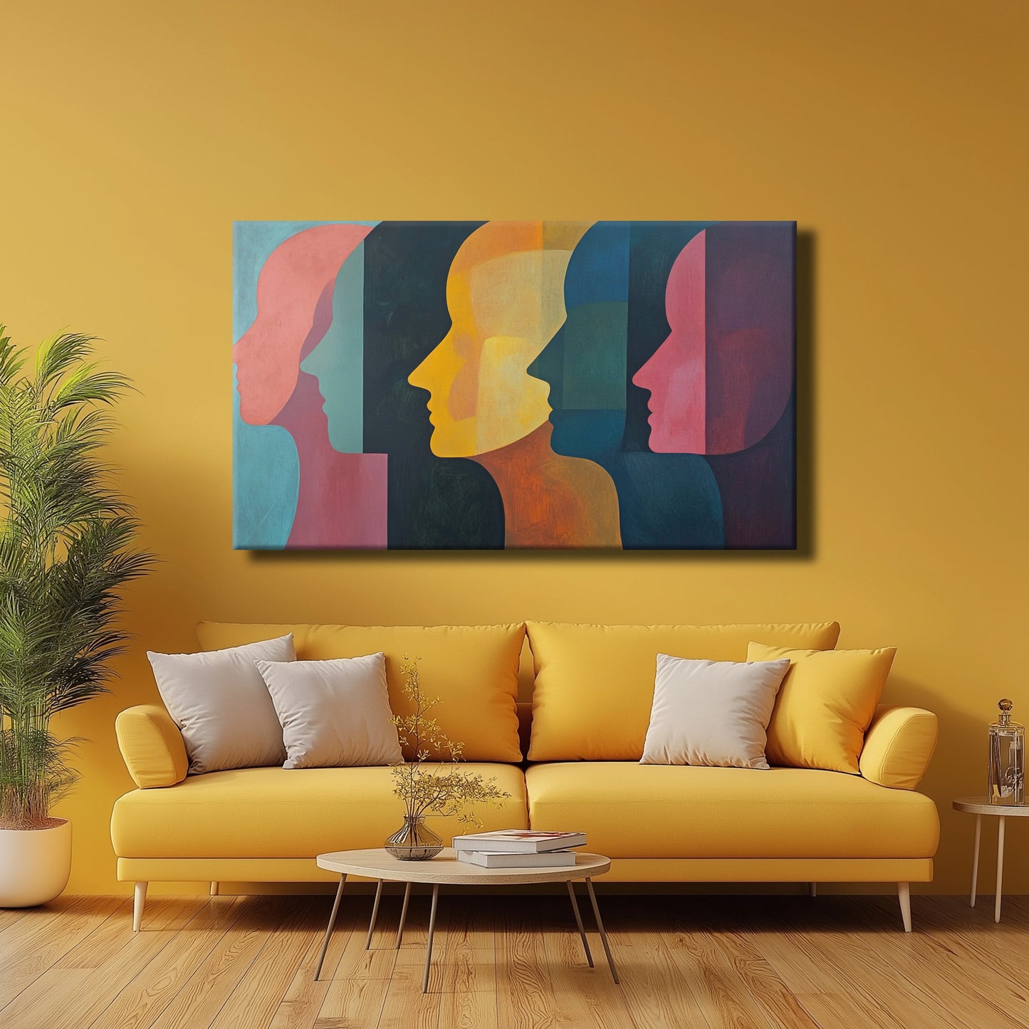 Individual Similarity Canvas Print Robussi