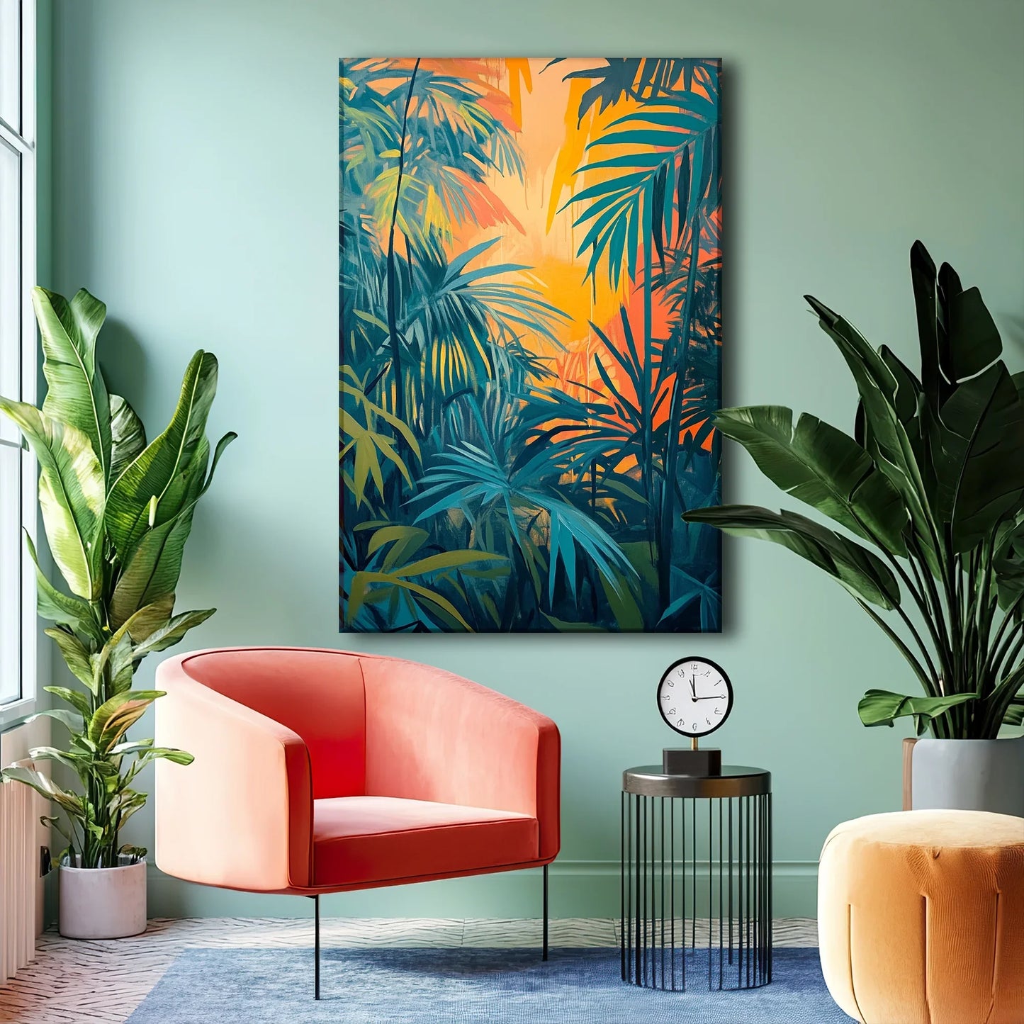 Into the Jungle Canvas Print Robussi