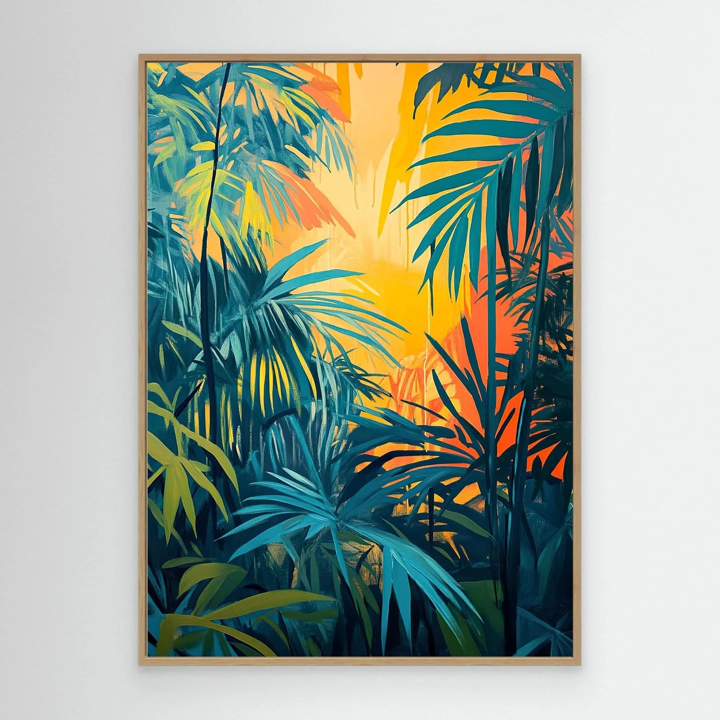 Into the Jungle Canvas Print Robussi