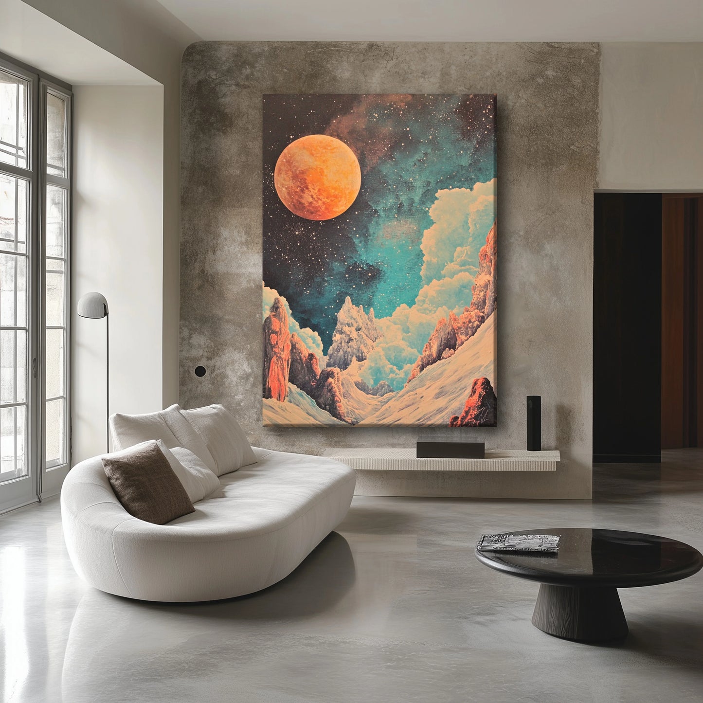 Into the Space Canvas Print Robussi