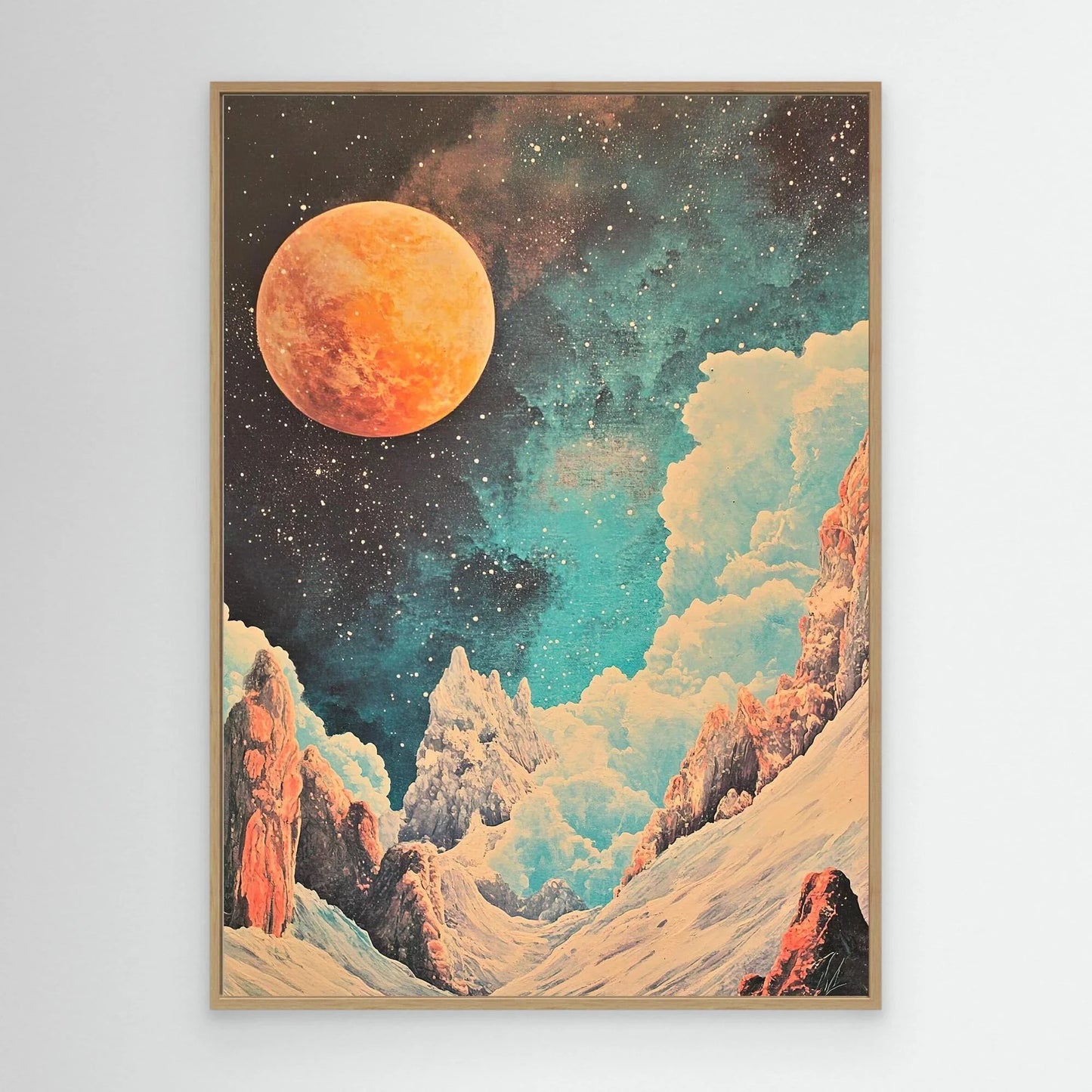 Into the Space Canvas Print Robussi
