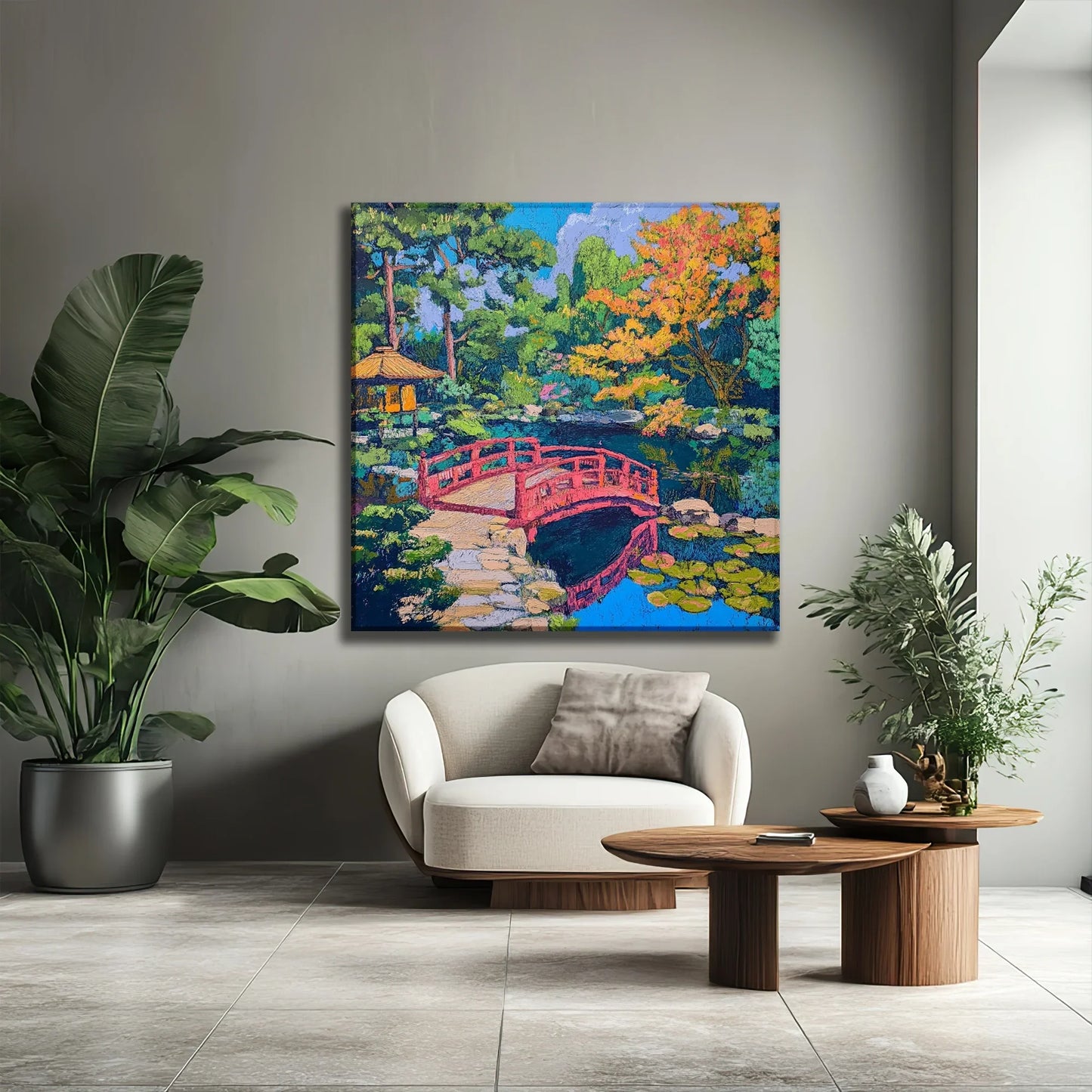 Journey into the Forest Canvas Print Robussi