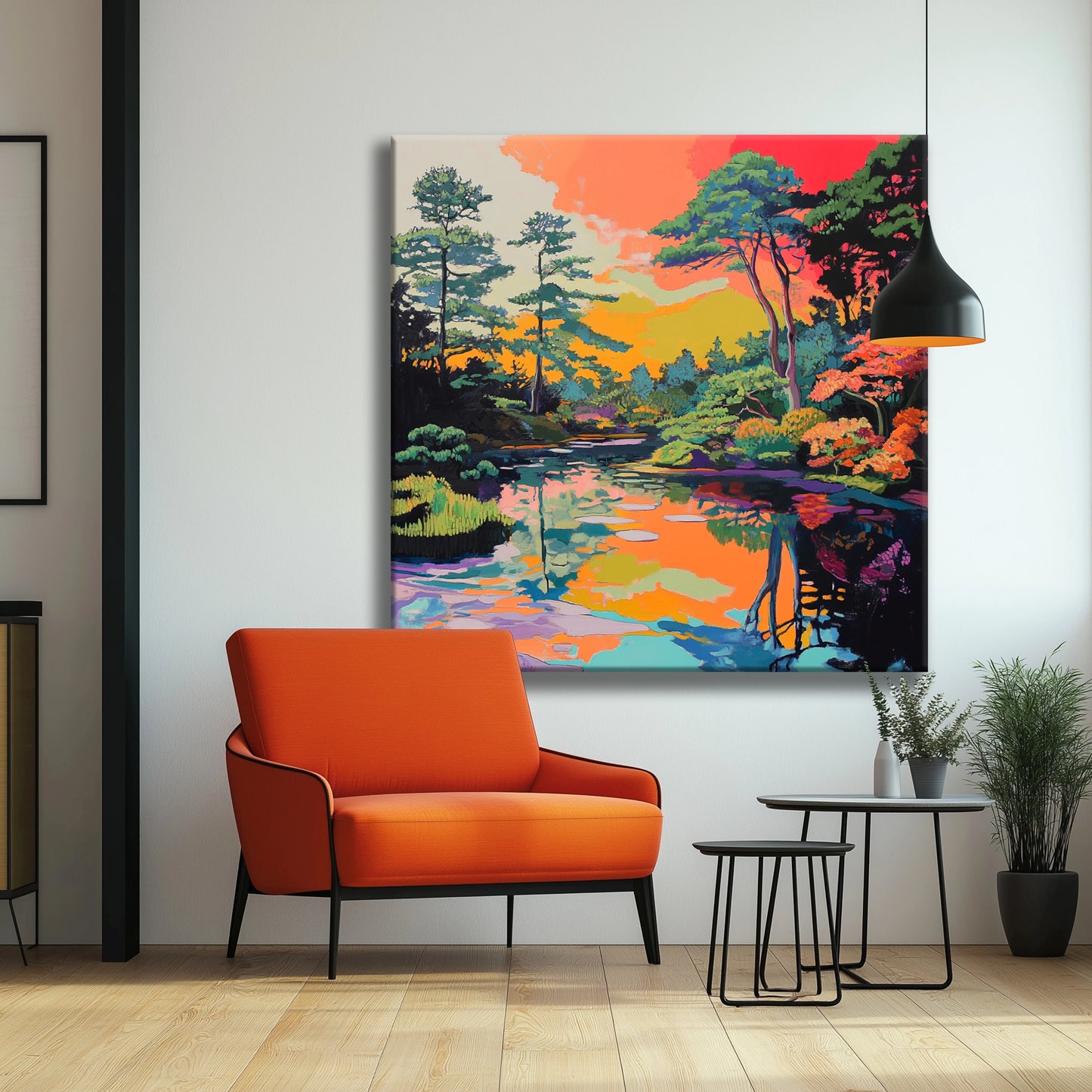 Jungle Frenzy Canvas Print Robussi