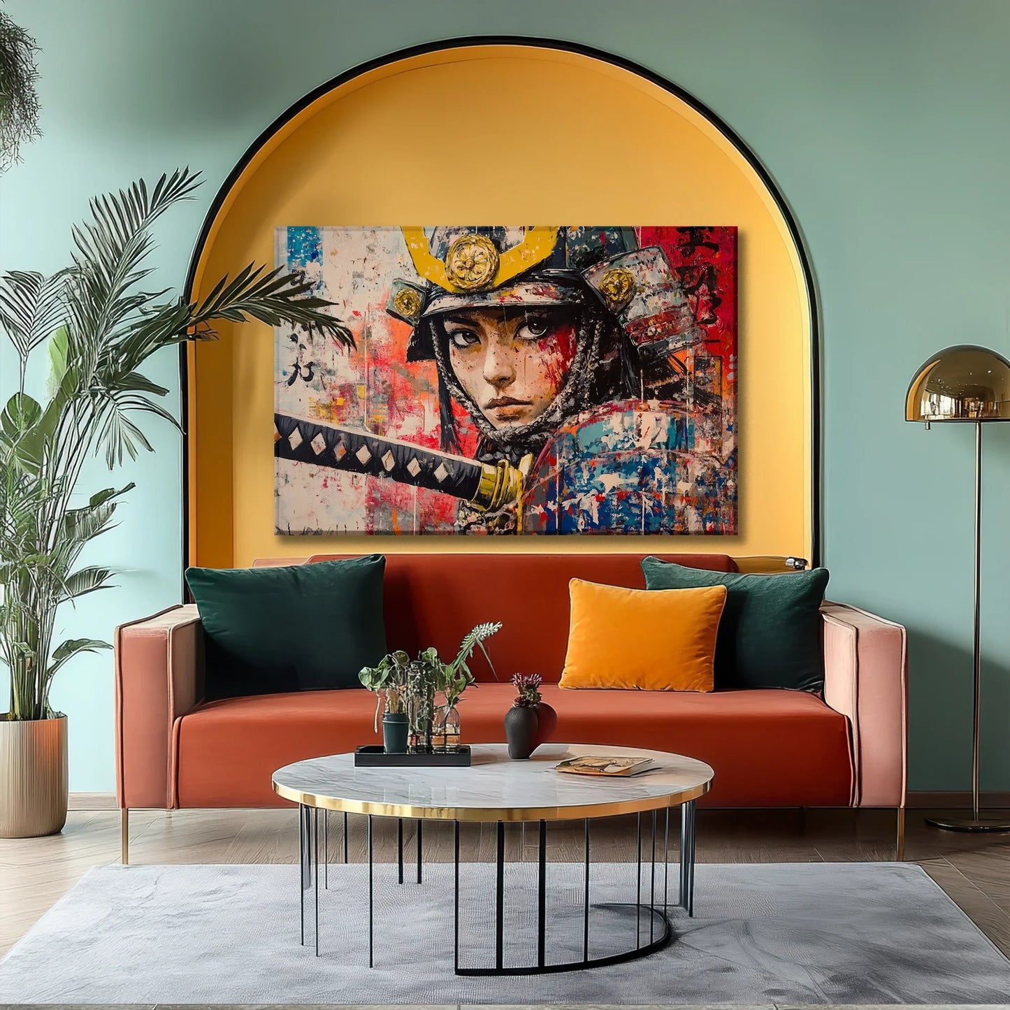 Lady Blade Canvas Print Robussi