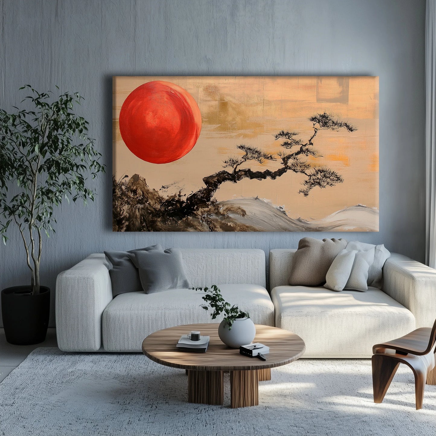 Last One Standing Canvas Print Robussi