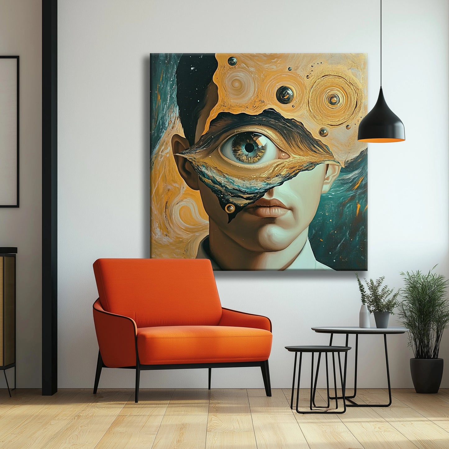 Look at Me Canvas Print Robussi