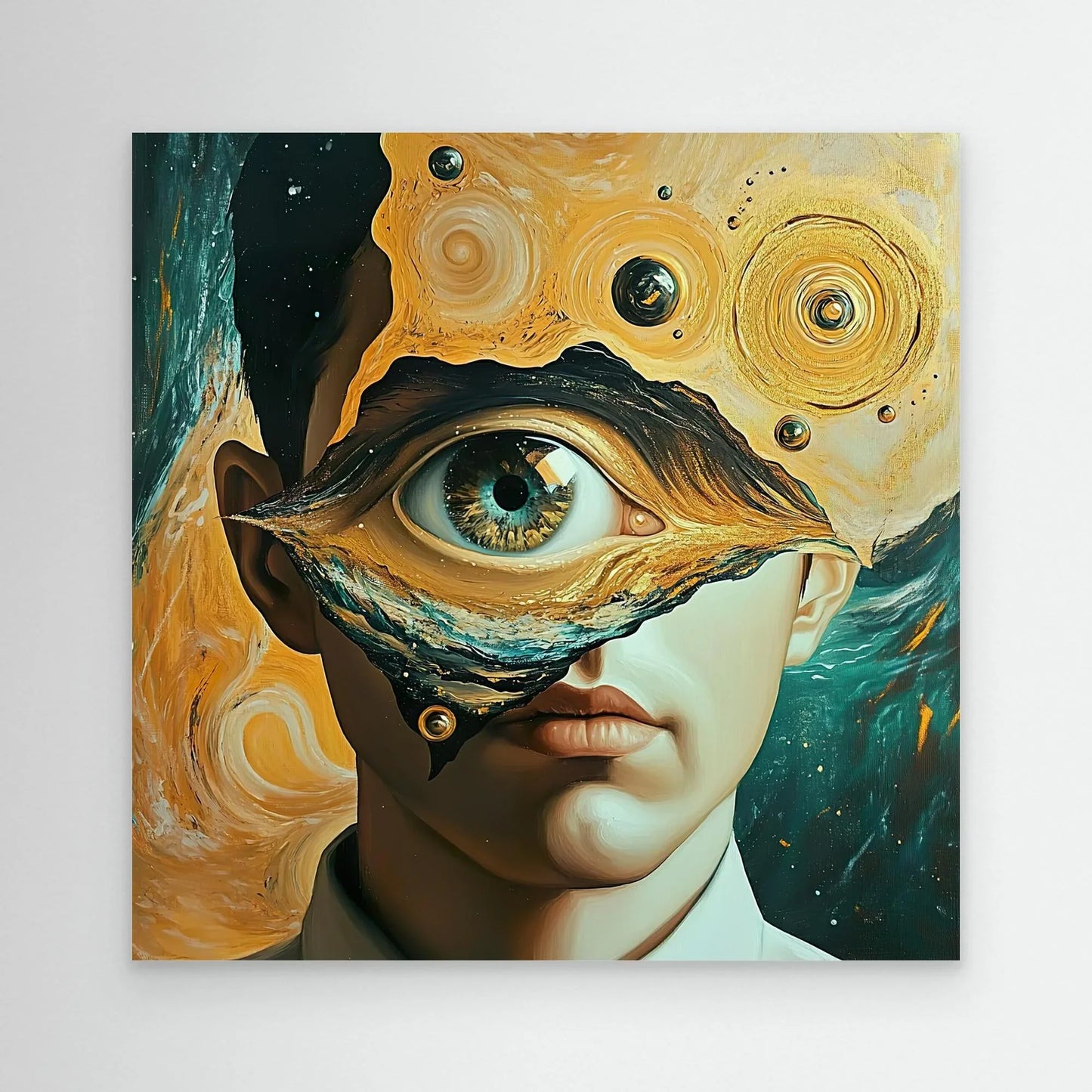 Look at Me Canvas Print Robussi