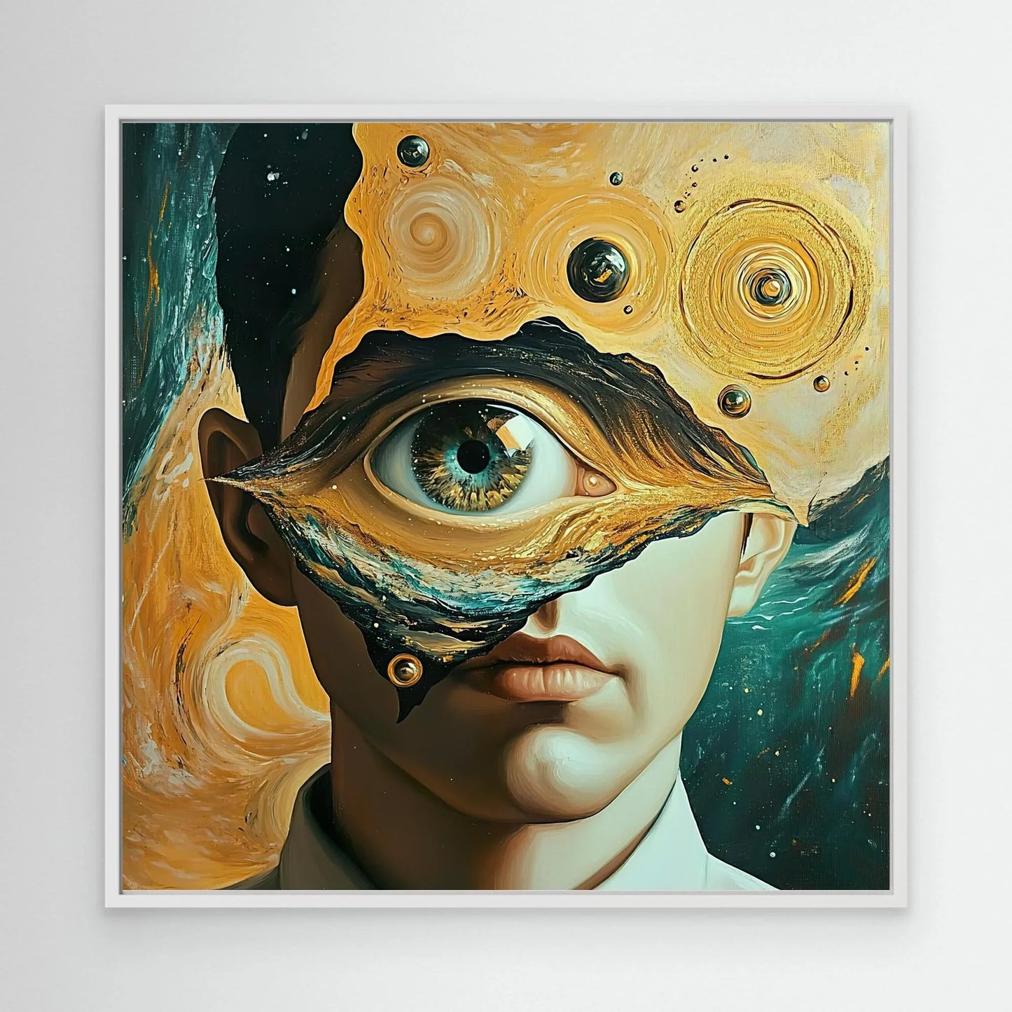 Look at Me Canvas Print Robussi