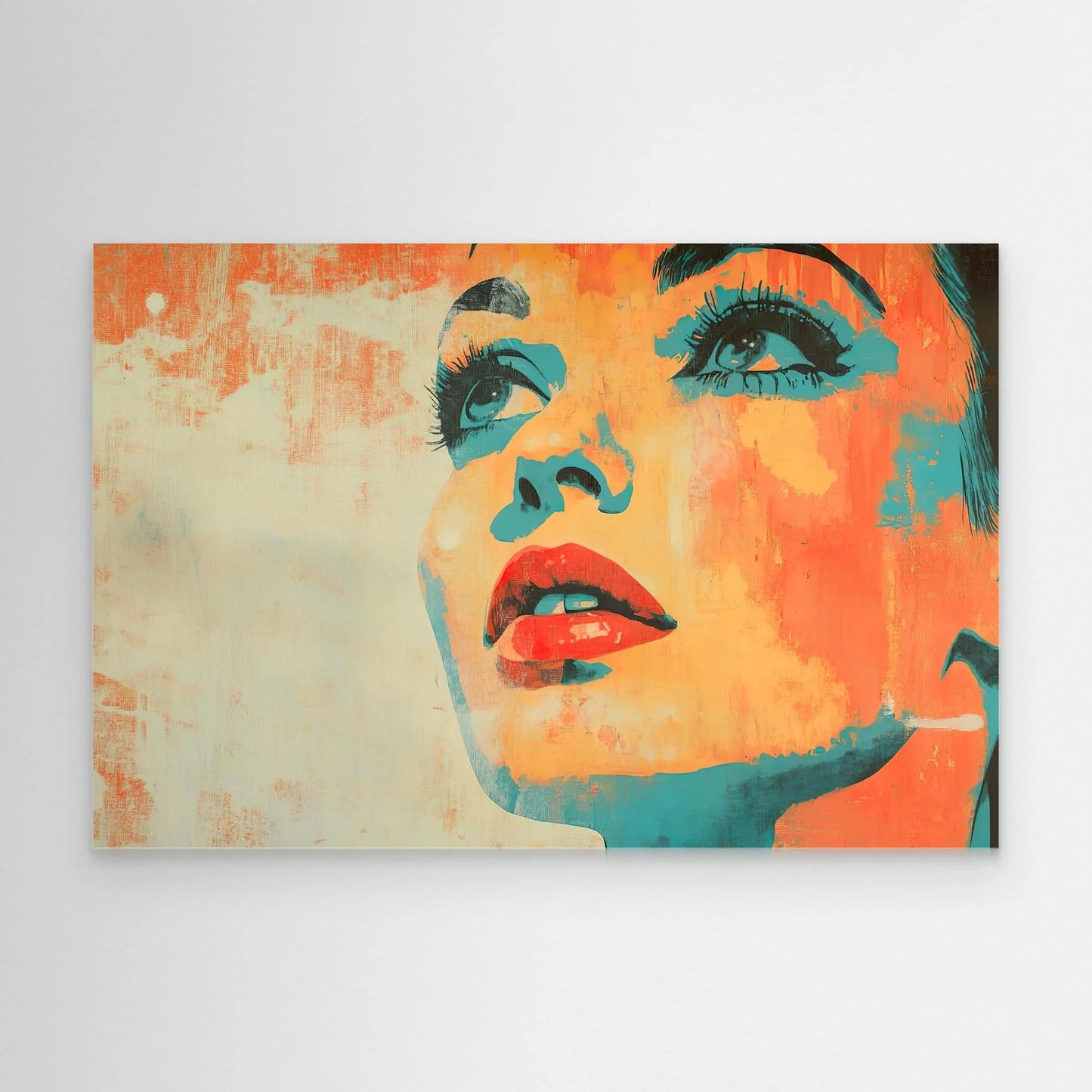 Look of Hope Canvas Print Robussi