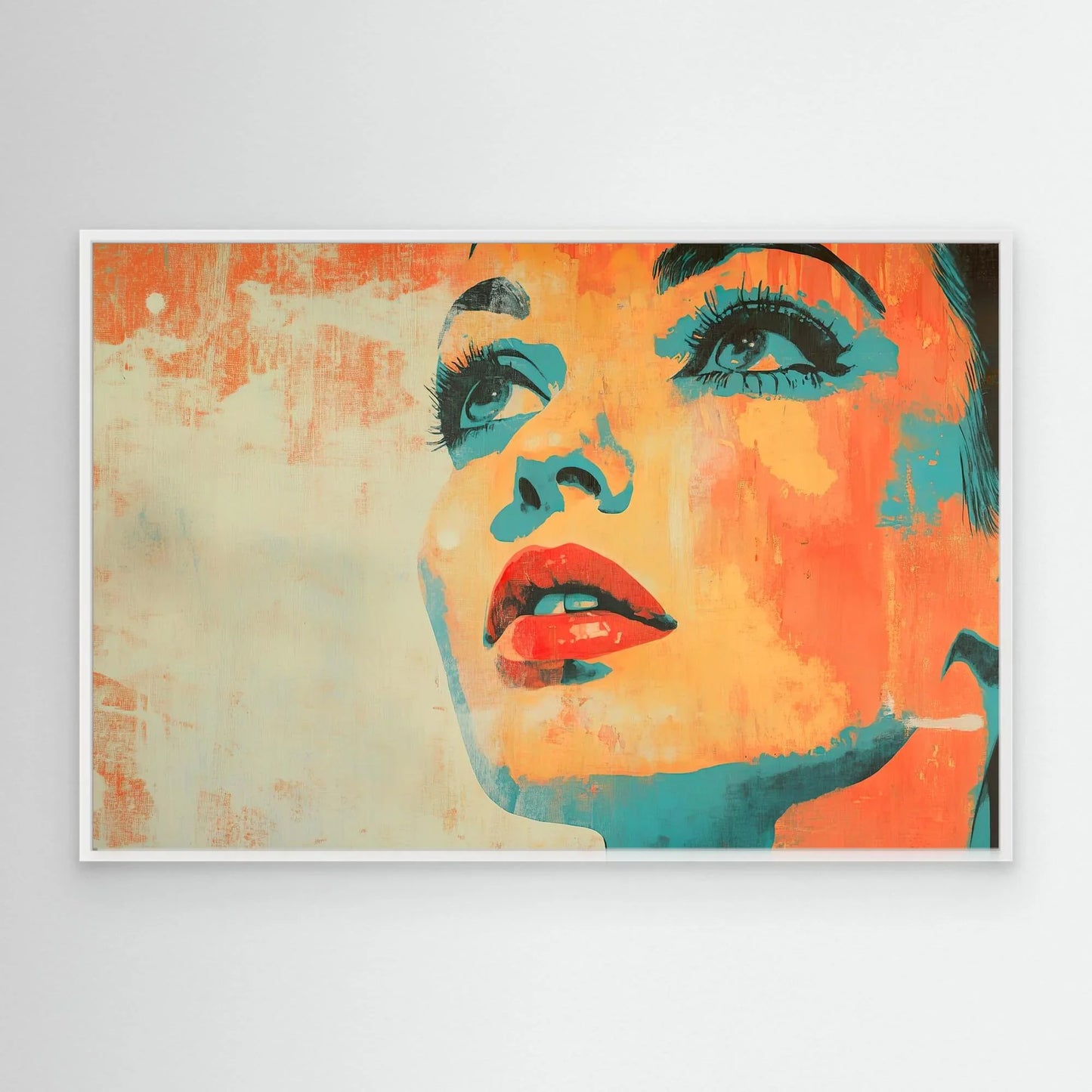 Look of Hope Canvas Print Robussi