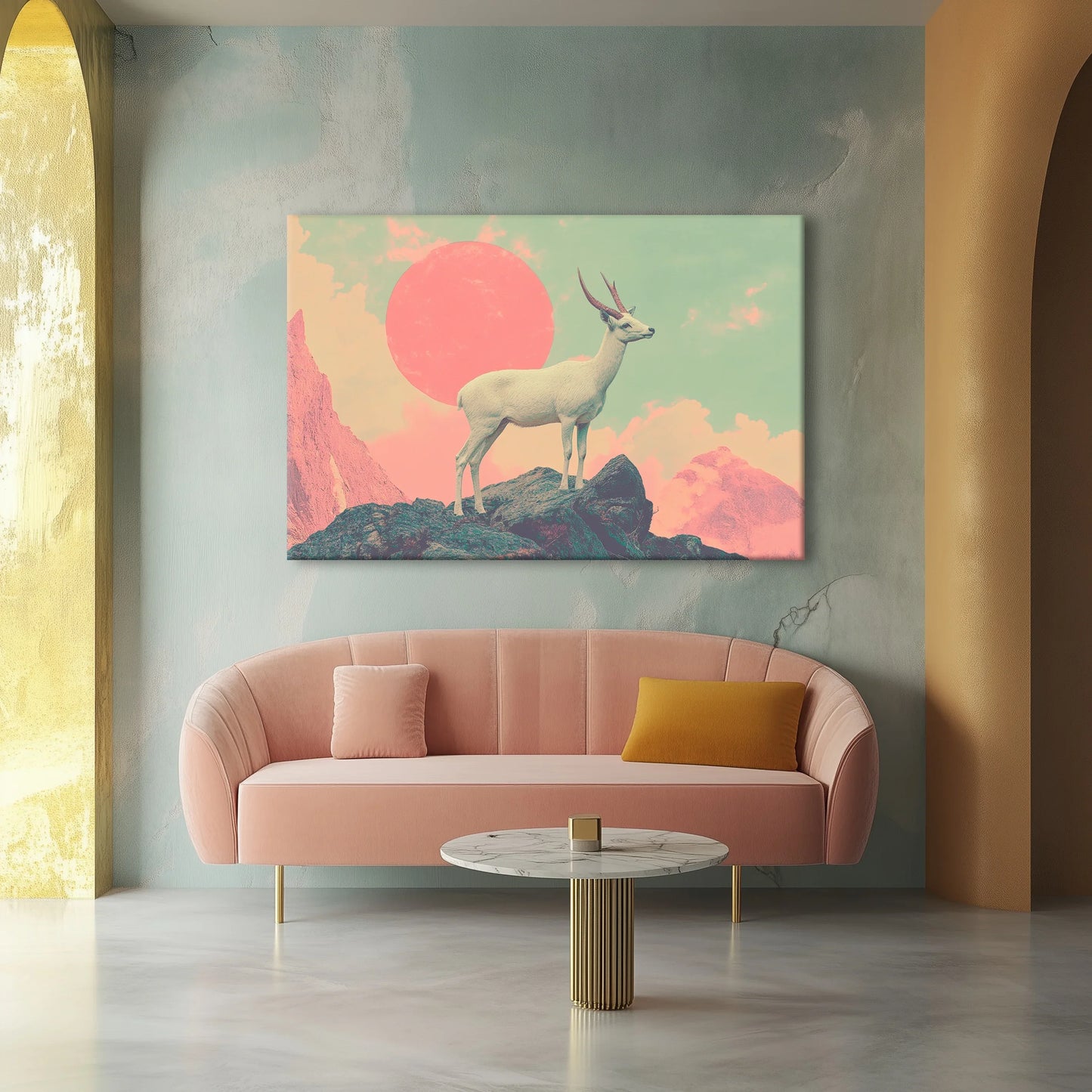 Looking Up Canvas Print Robussi