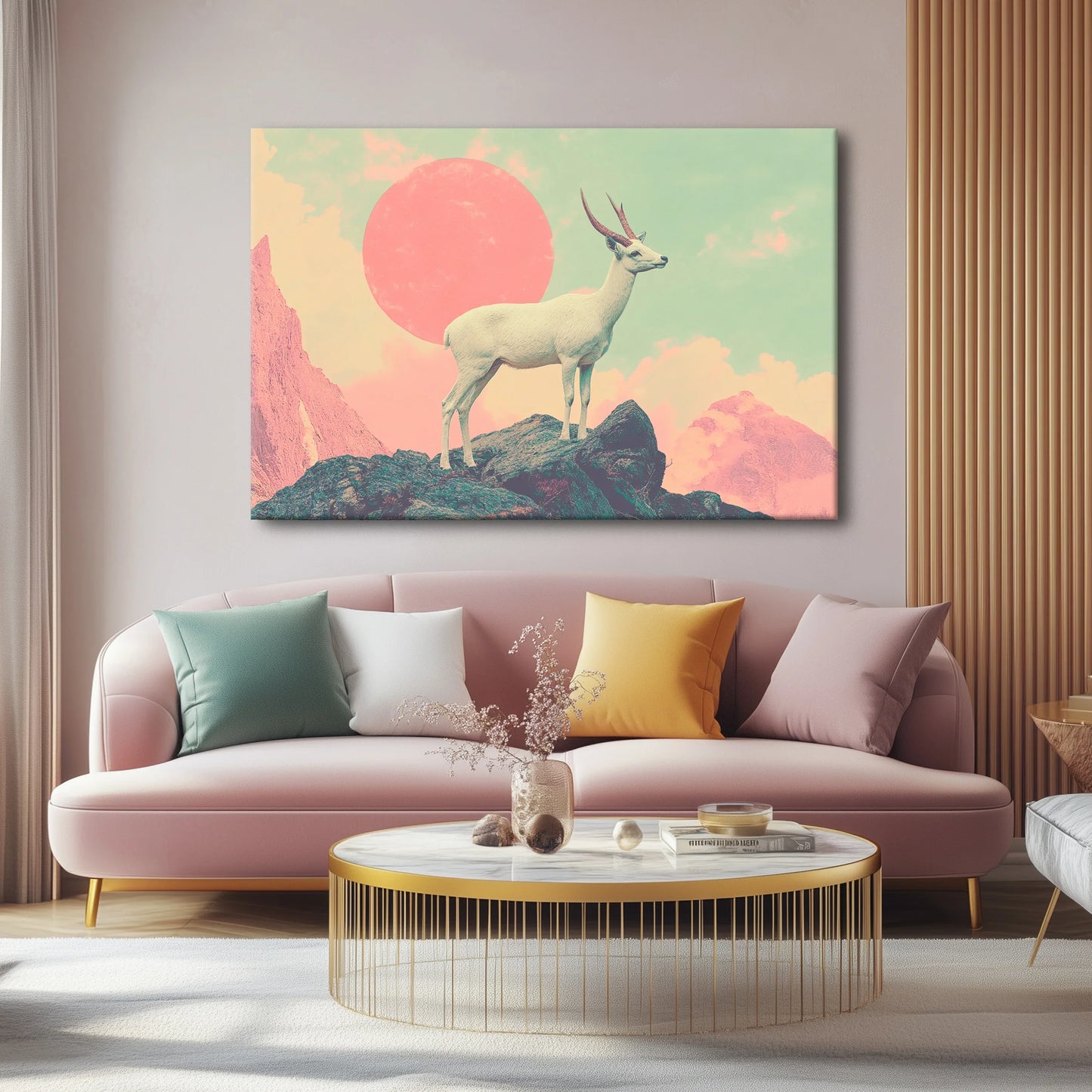 Looking Up Canvas Print Robussi