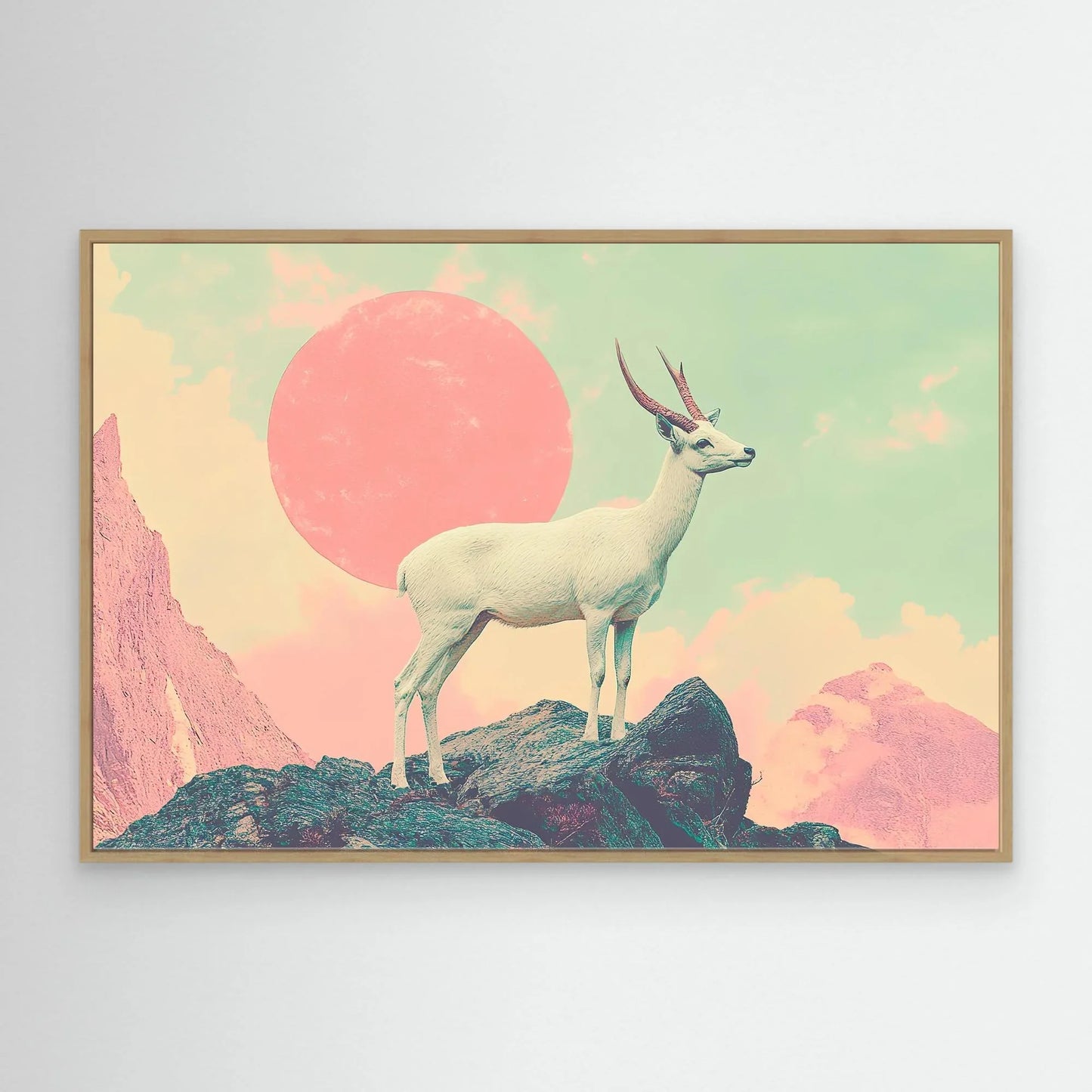 Looking Up Canvas Print Robussi