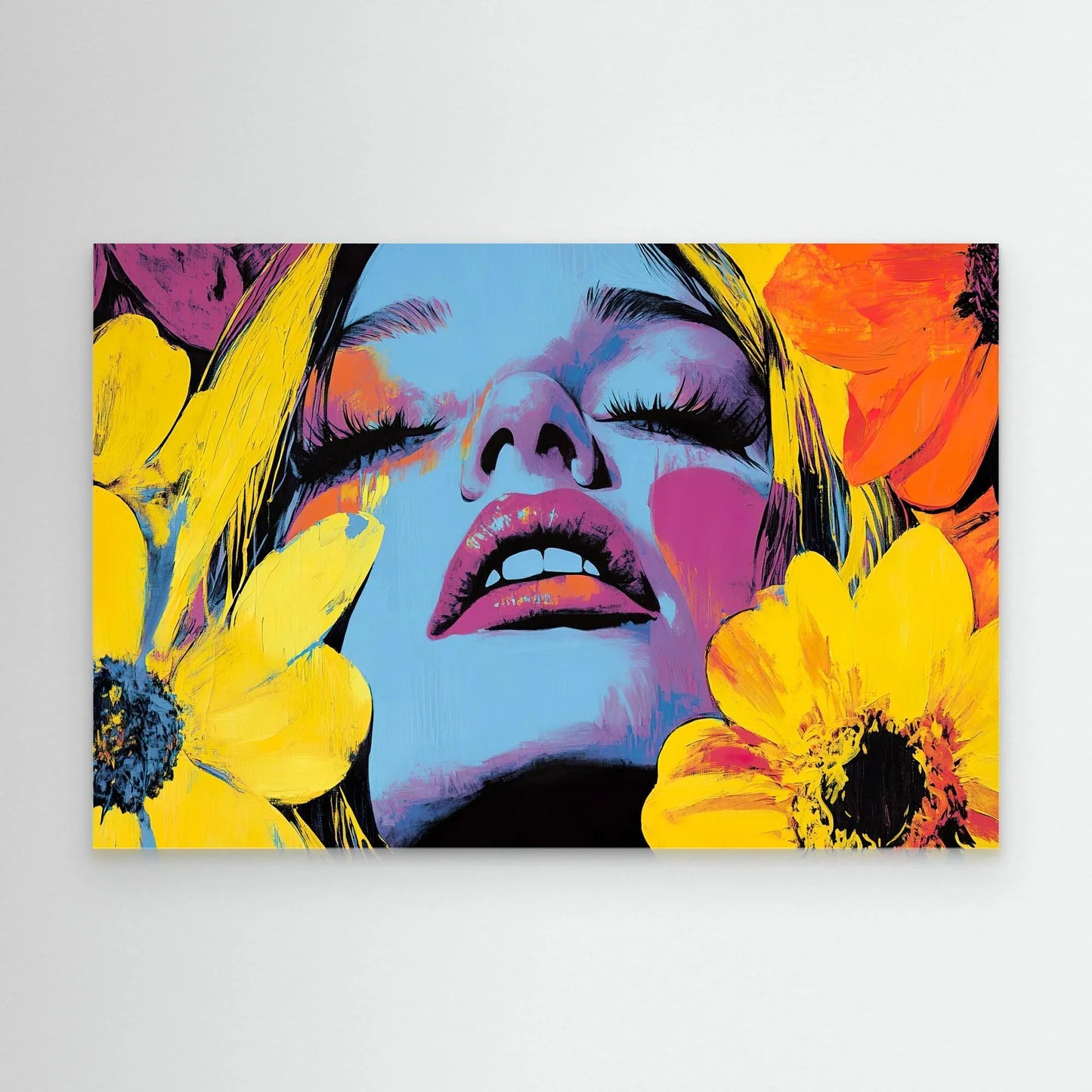 Lost in the Garden Canvas Print Robussi