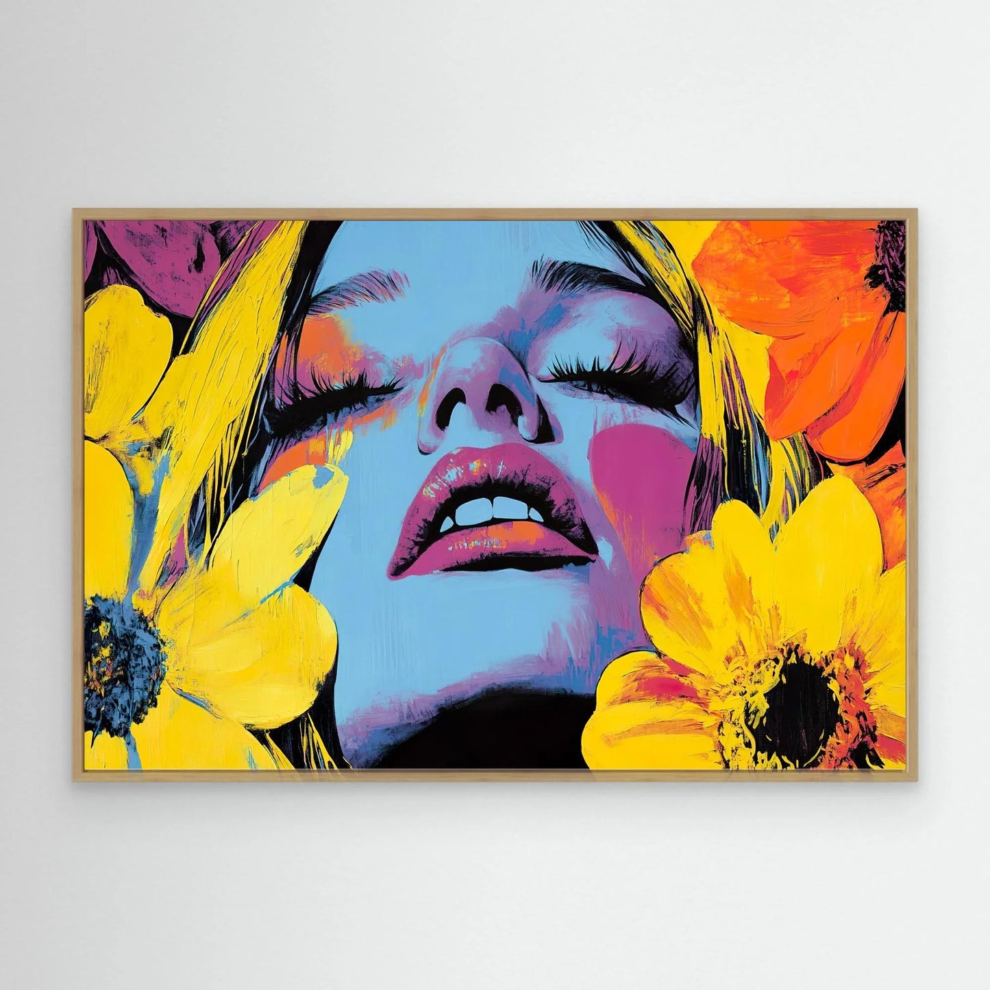 Lost in the Garden Canvas Print Robussi