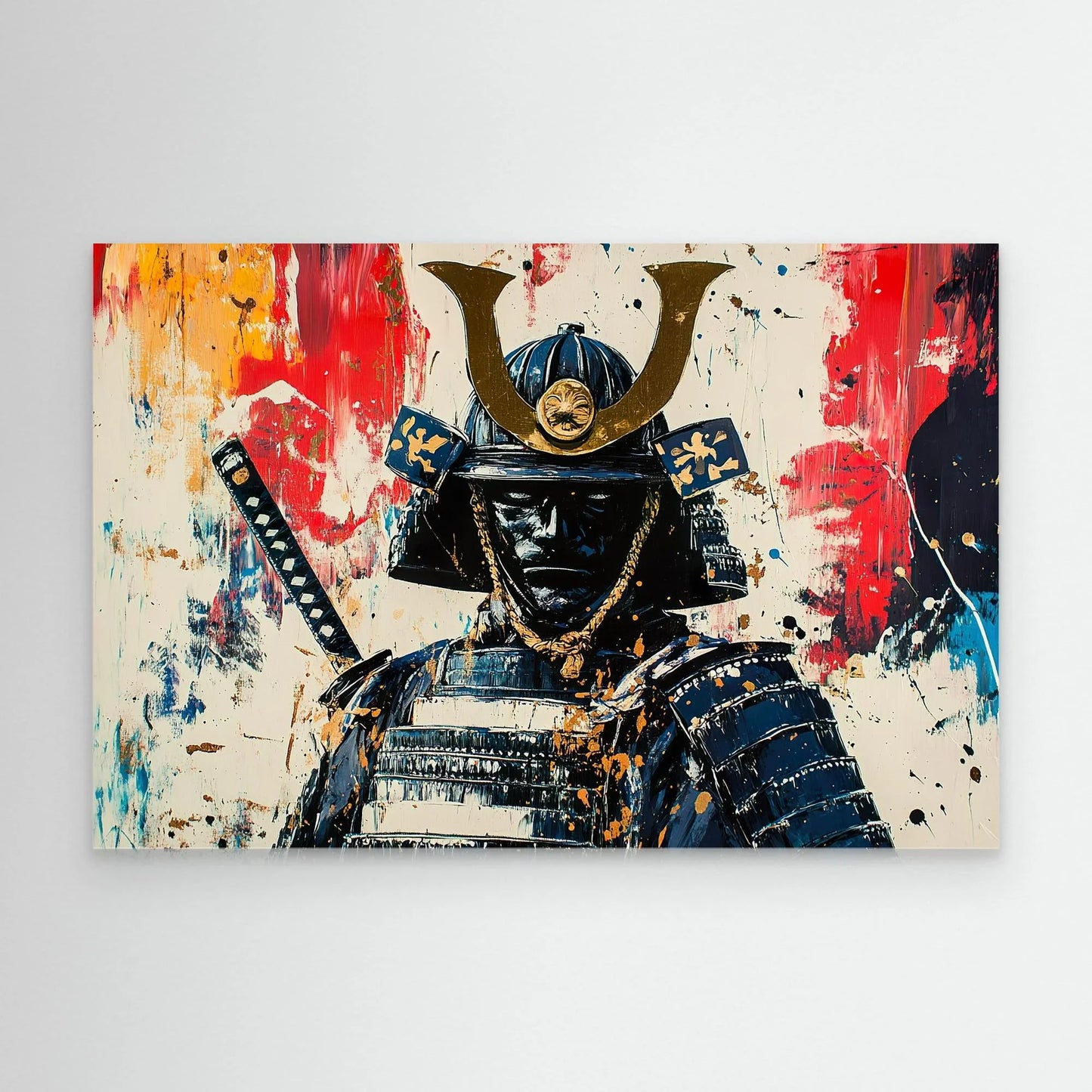 Masked Hunter Canvas Print Robussi
