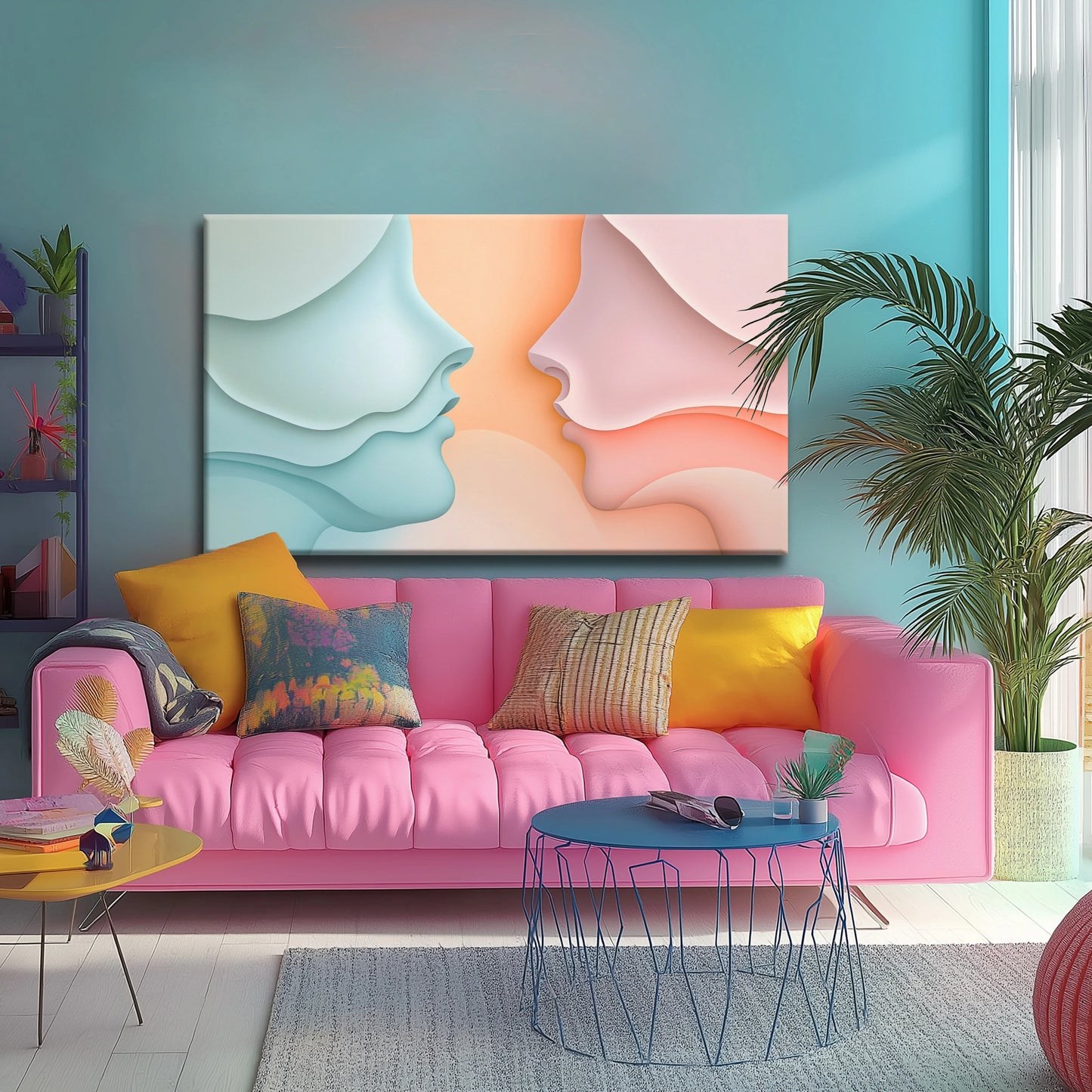 Melted Feelings Canvas Print Robussi