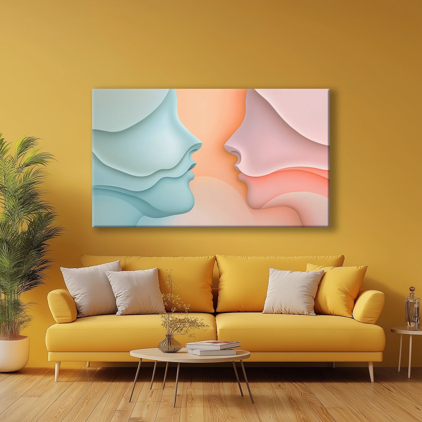 Melted Feelings Canvas Print Robussi