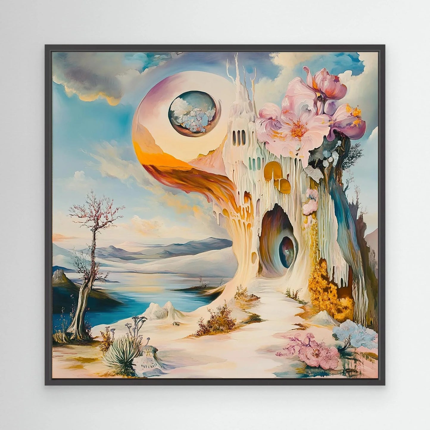 Melting Point Canvas Print Printumo