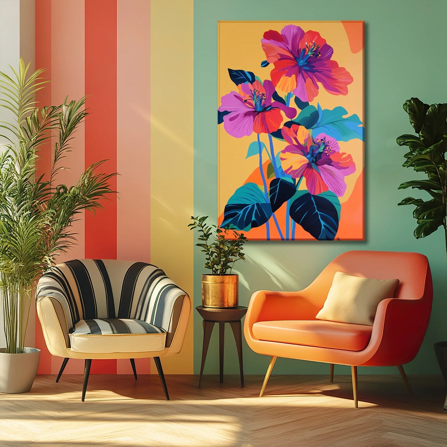 Mindful Abstraction Canvas Print Robussi