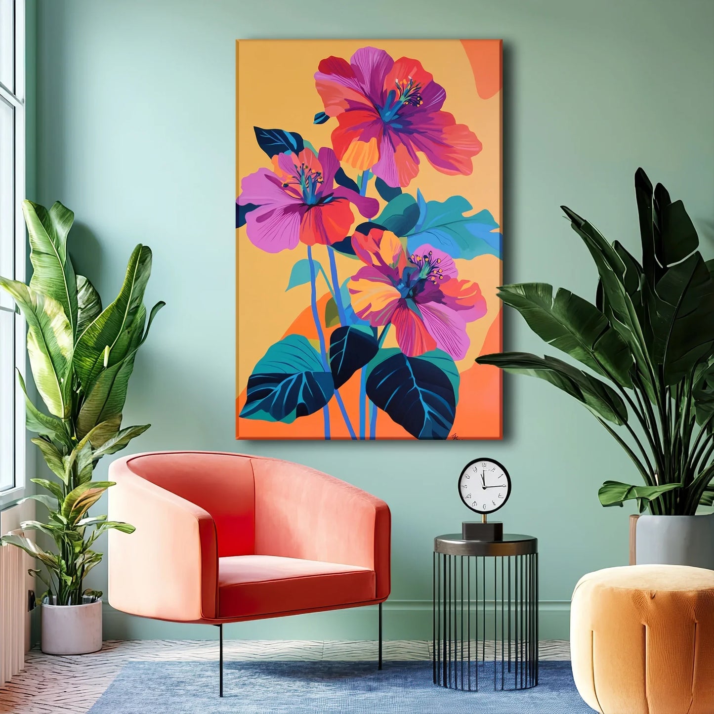 Mindful Abstraction Canvas Print Robussi