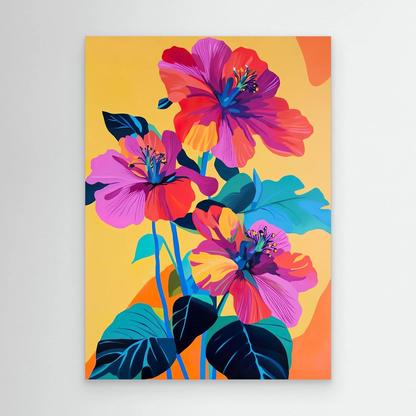 Mindful Abstraction Canvas Print Robussi