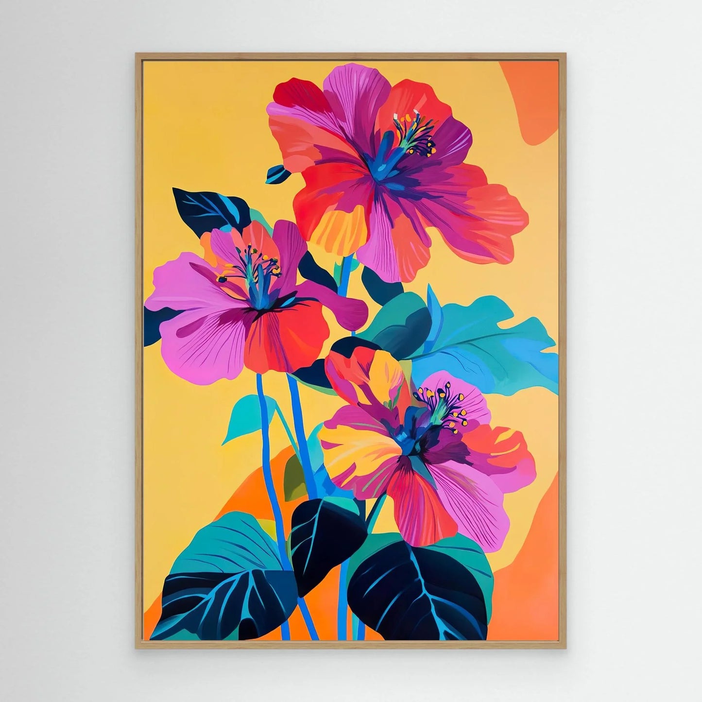 Mindful Abstraction Canvas Print Robussi