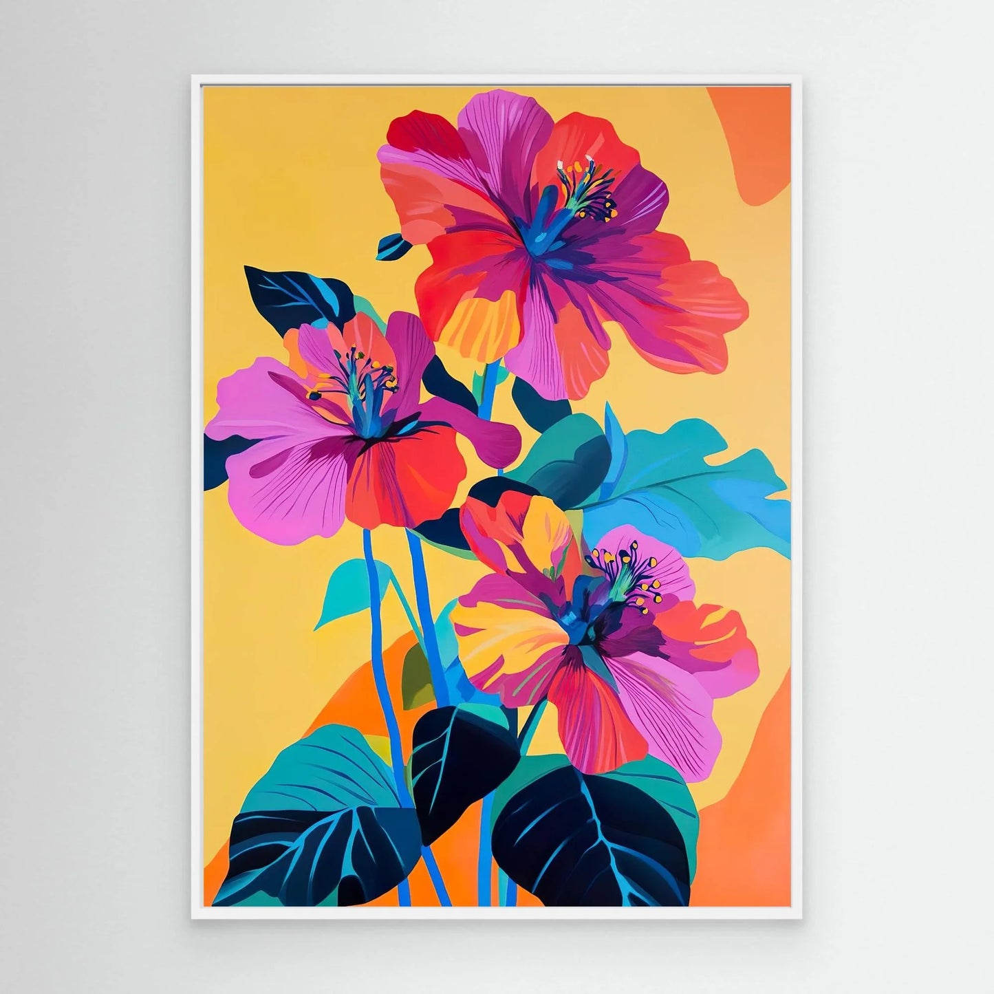 Mindful Abstraction Canvas Print Robussi