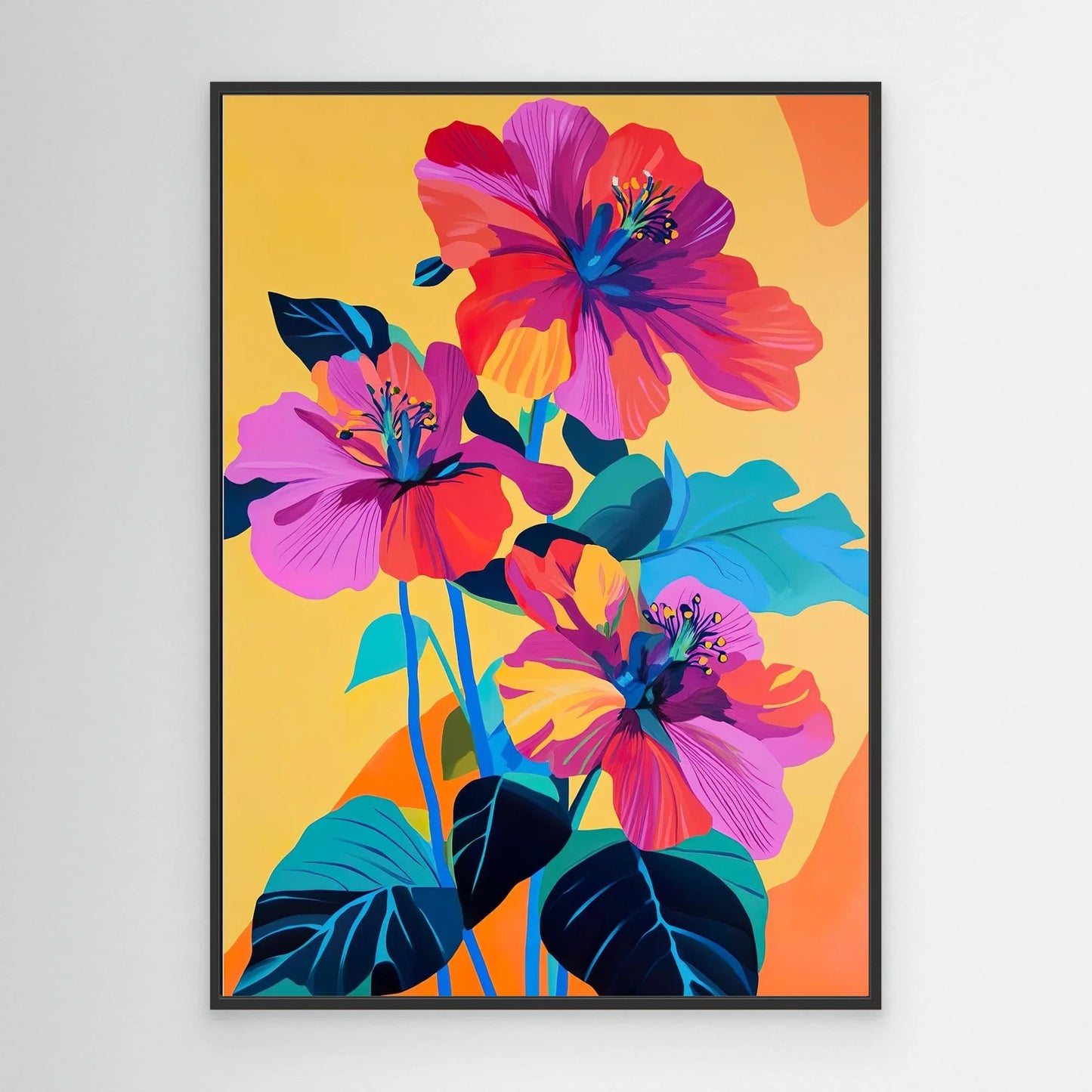 Mindful Abstraction Canvas Print Robussi