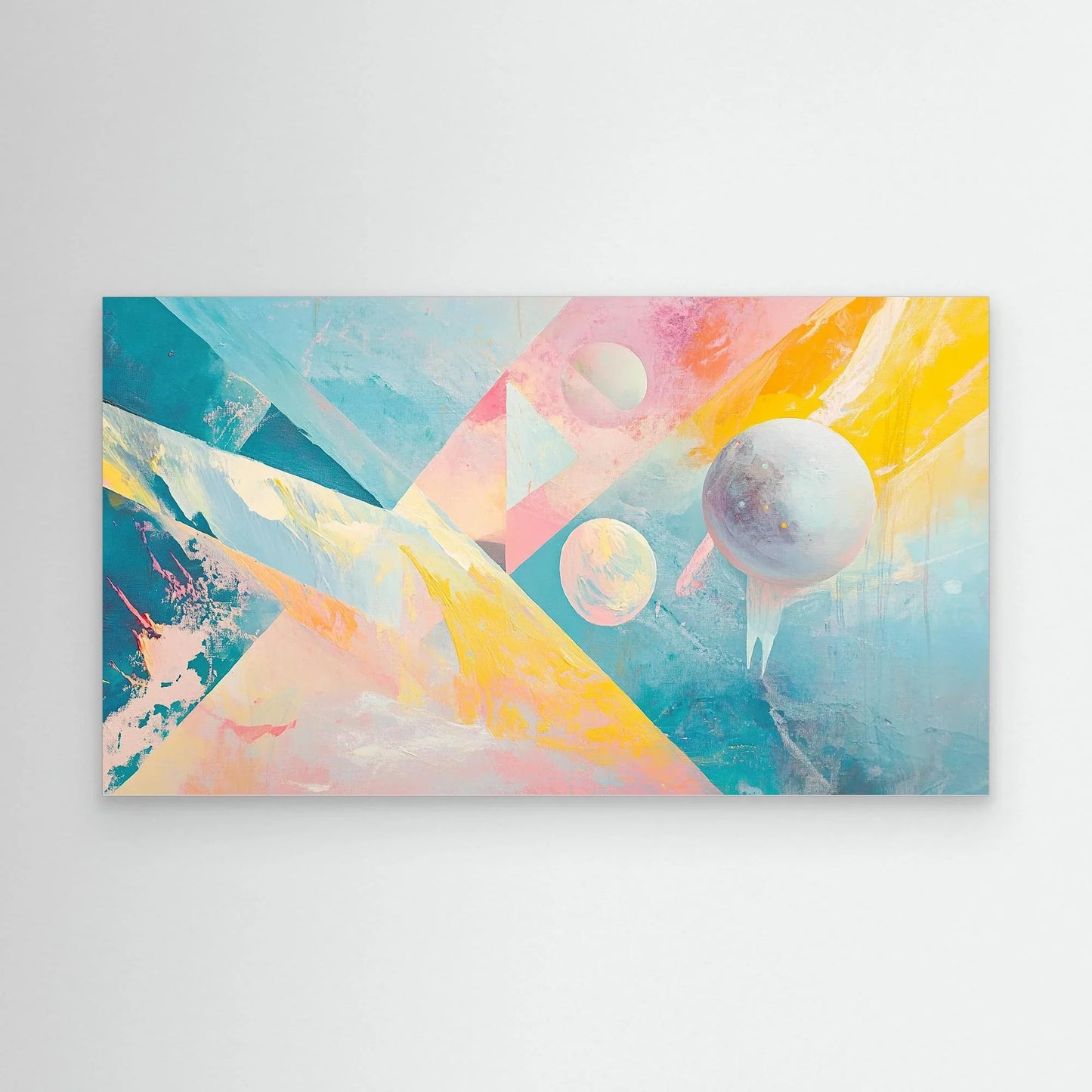 Mirror Galaxy Canvas Print Robussi