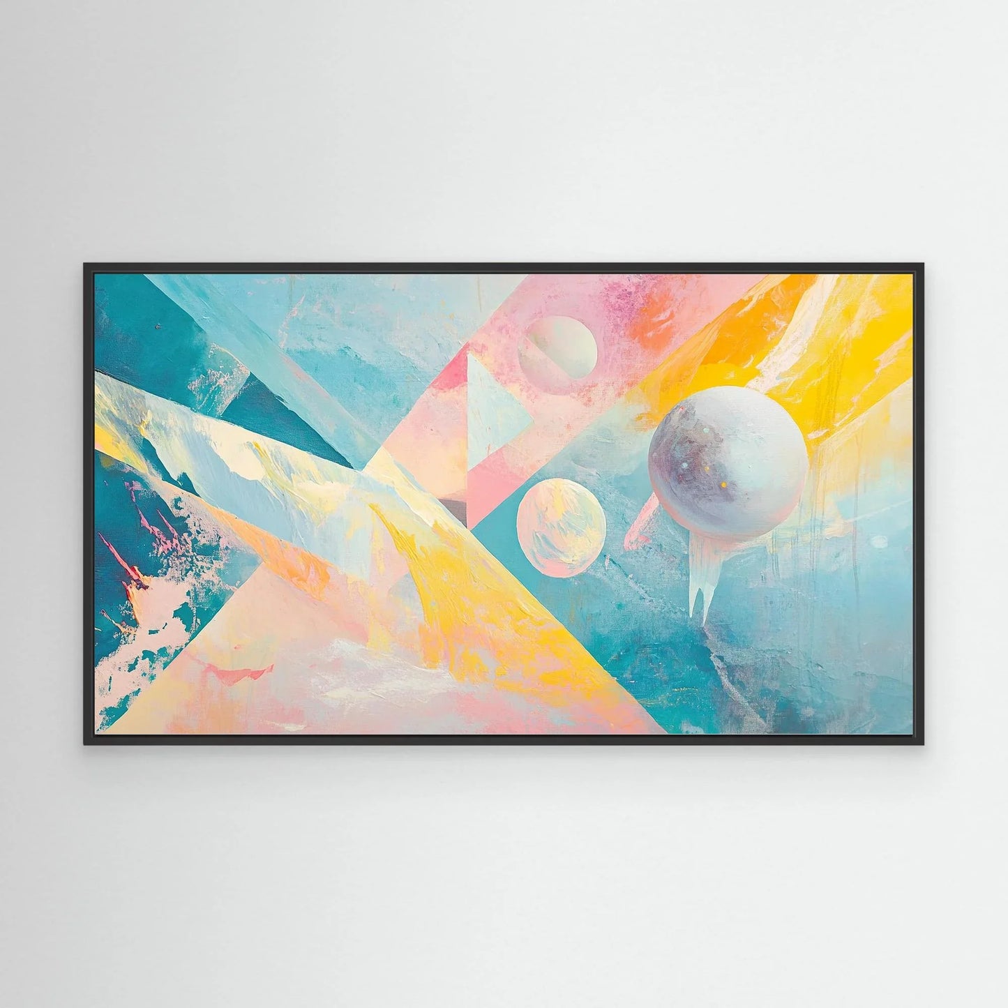 Mirror Galaxy Canvas Print Robussi