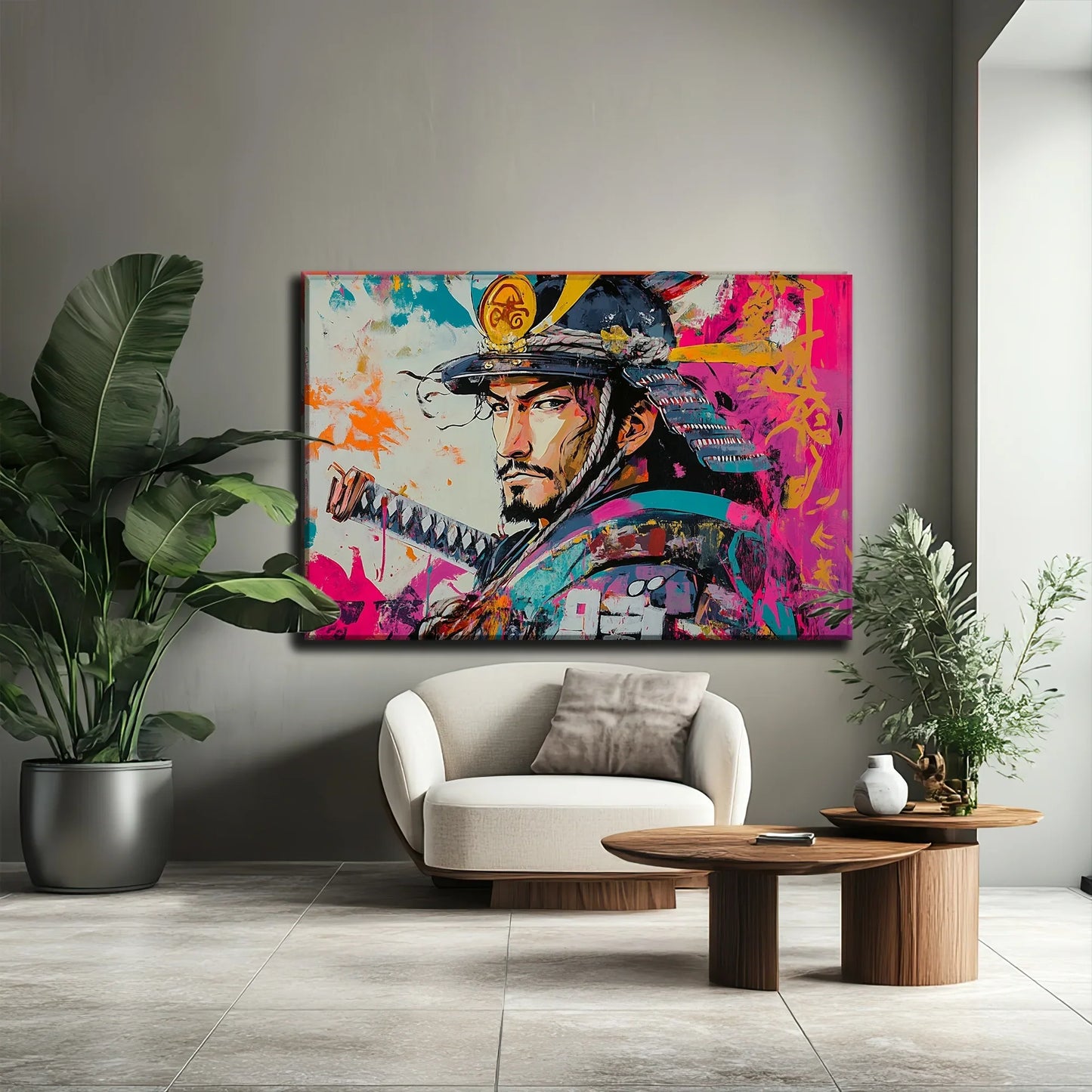 Modern Hunter Canvas Print Robussi