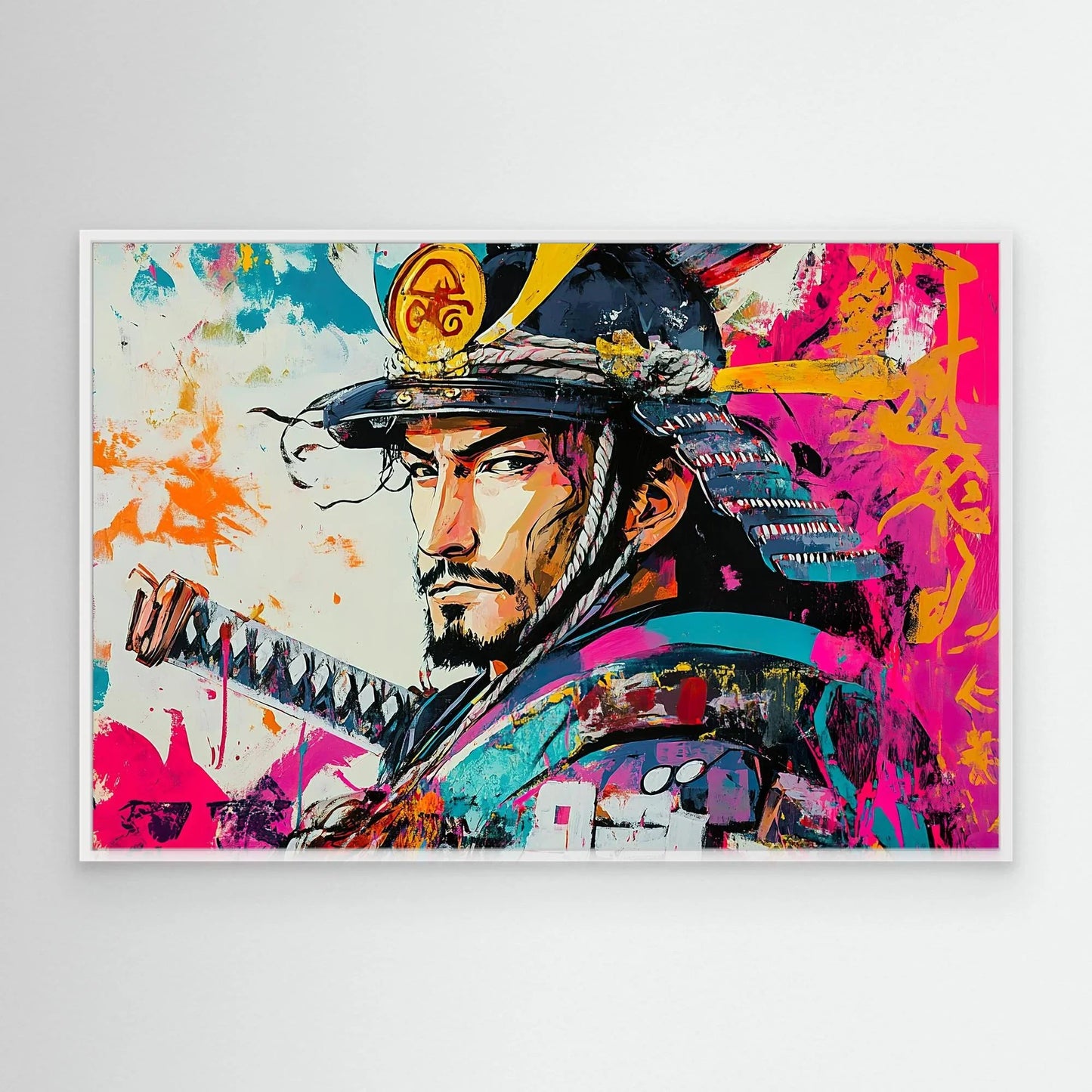Modern Hunter Canvas Print Robussi