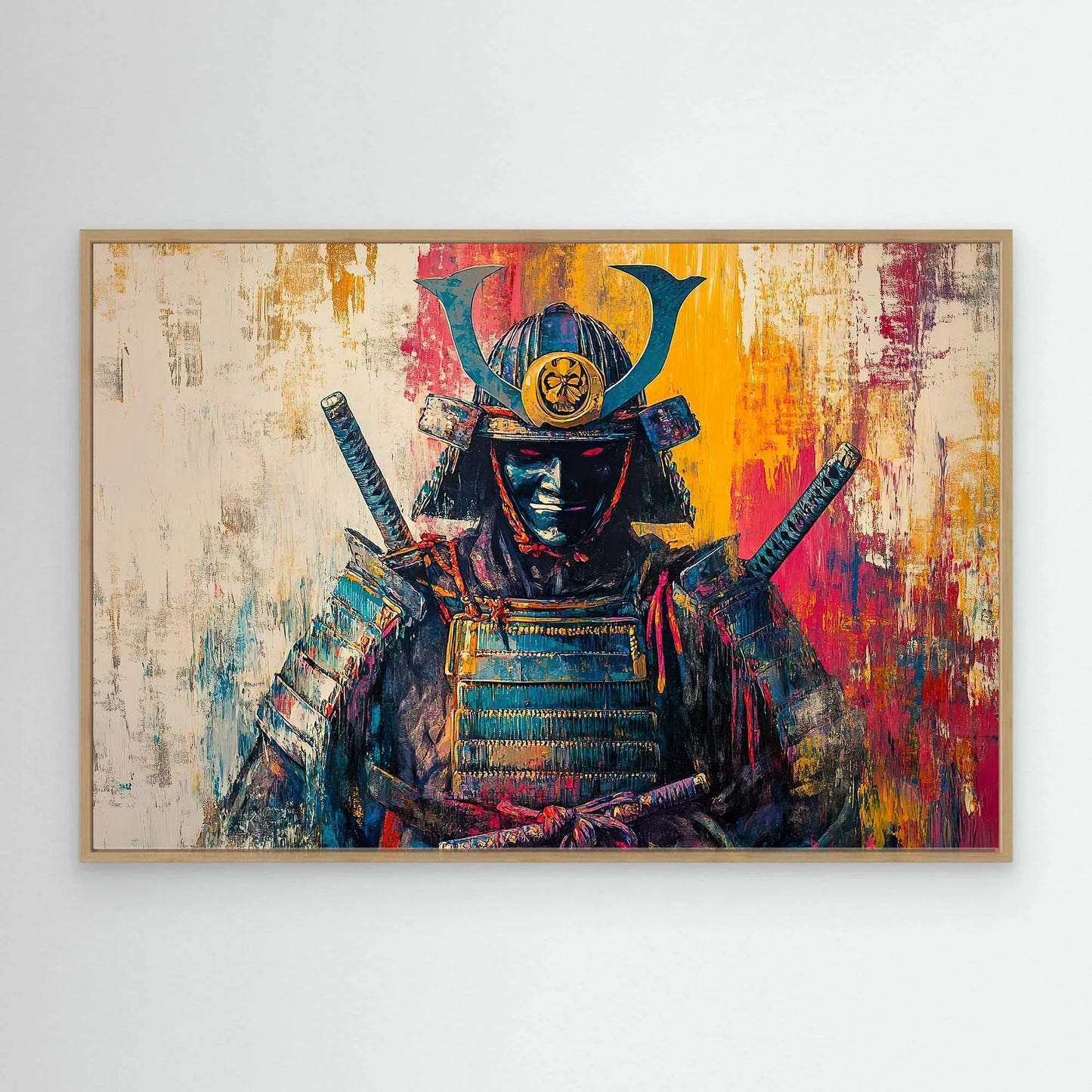 Modern Ninja Canvas Print Robussi