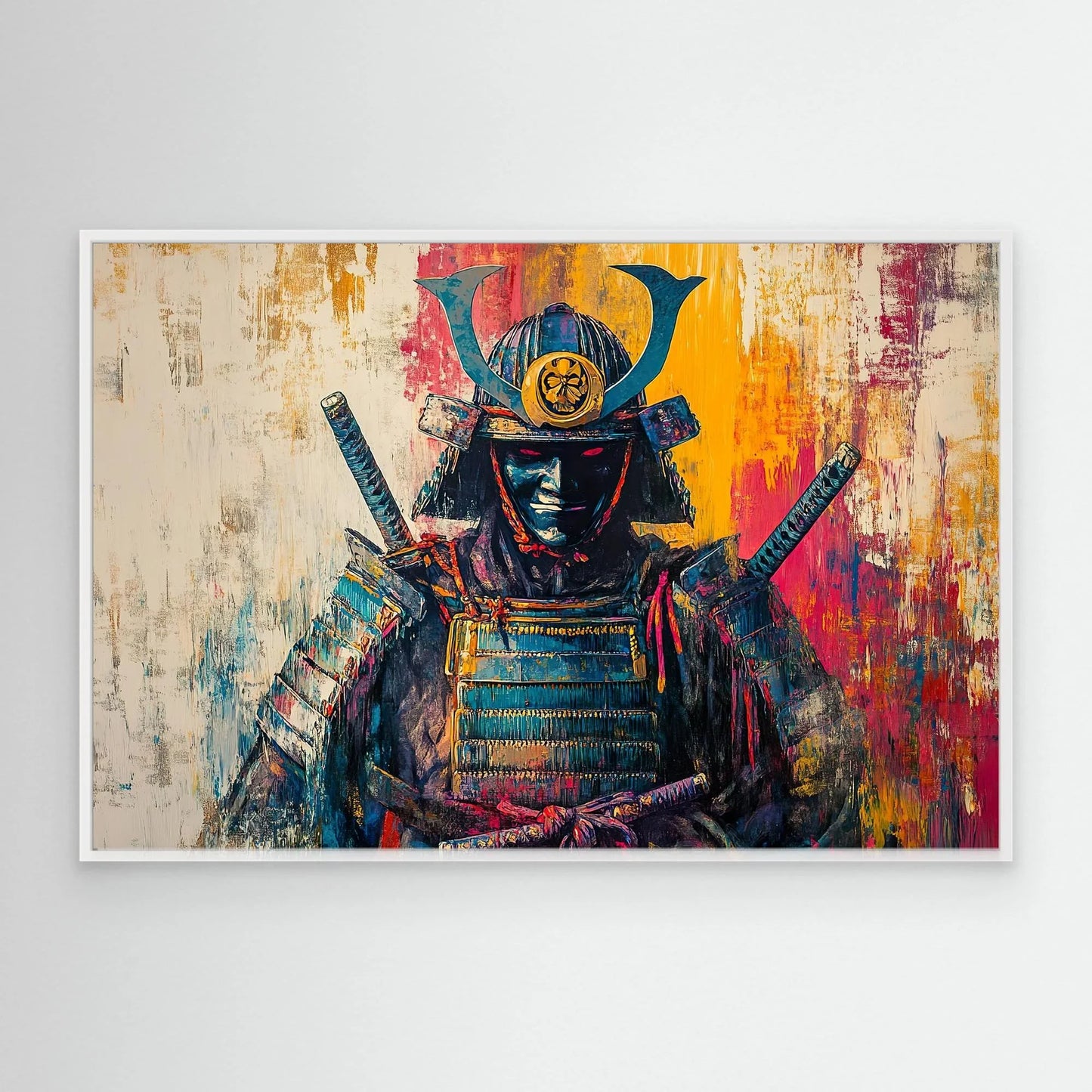 Modern Ninja Canvas Print Robussi