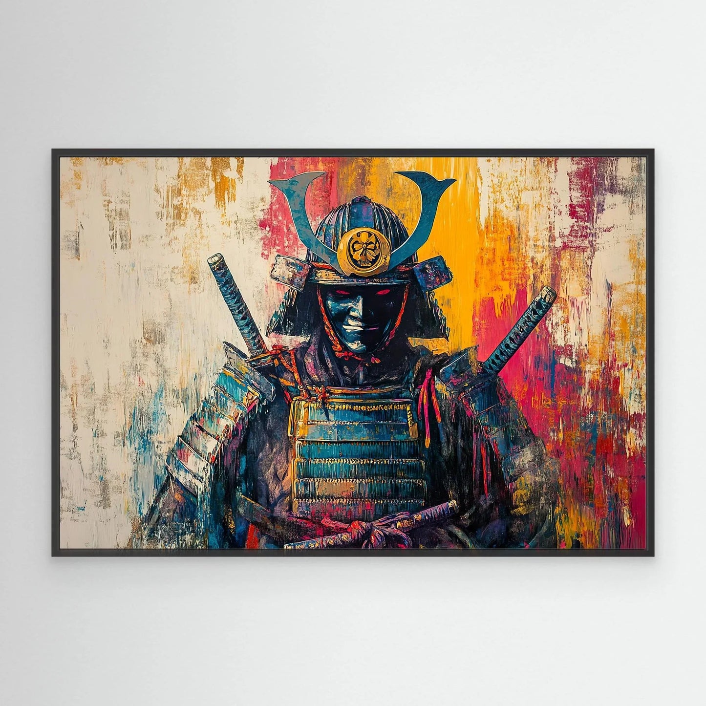 Modern Ninja Canvas Print Robussi