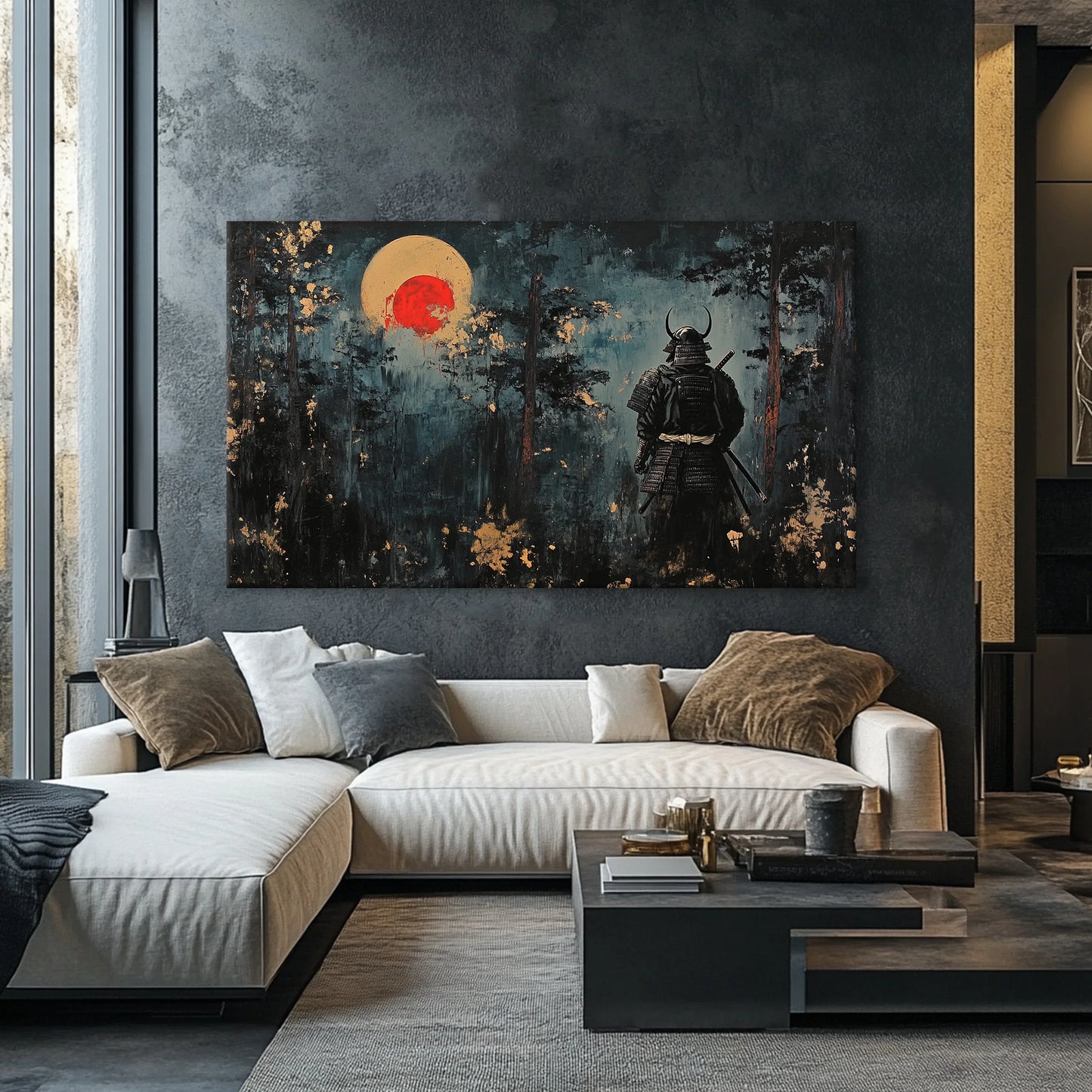 Moonwatch Canvas Print Robussi