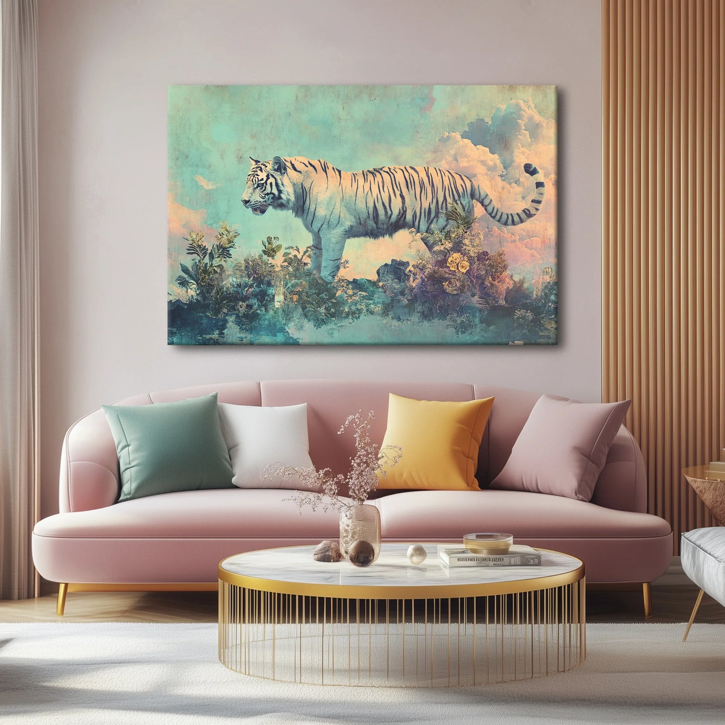 On the Hunt Canvas Print Robussi