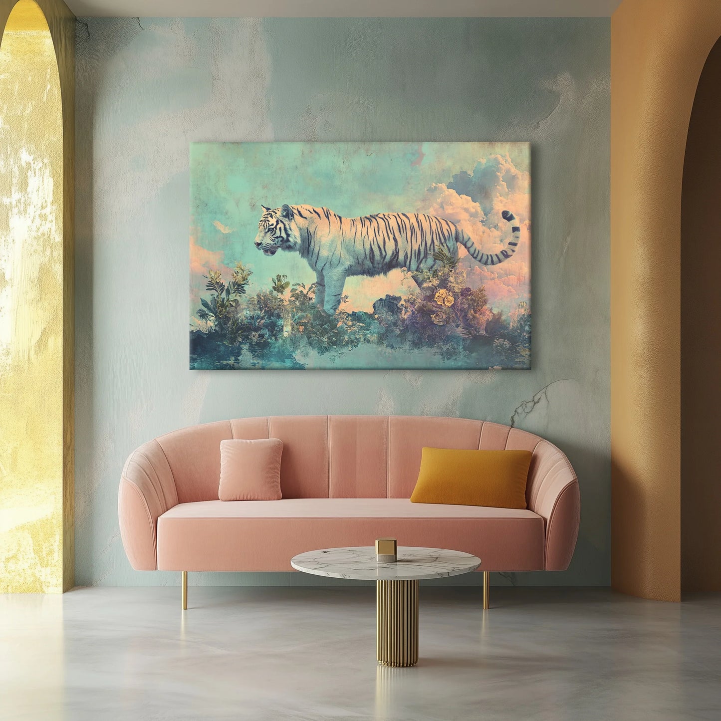 On the Hunt Canvas Print Robussi